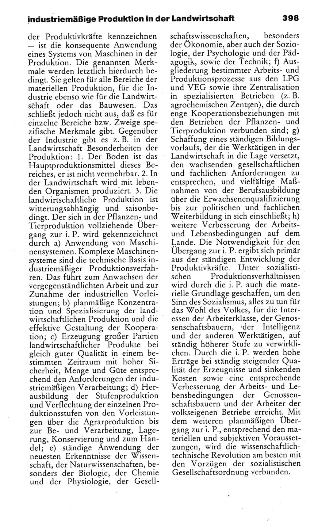 Kleines politisches Wörterbuch [Deutsche Demokratische Republik (DDR)] 1985, Seite 398 (Kl. pol. Wb. DDR 1985, S. 398)