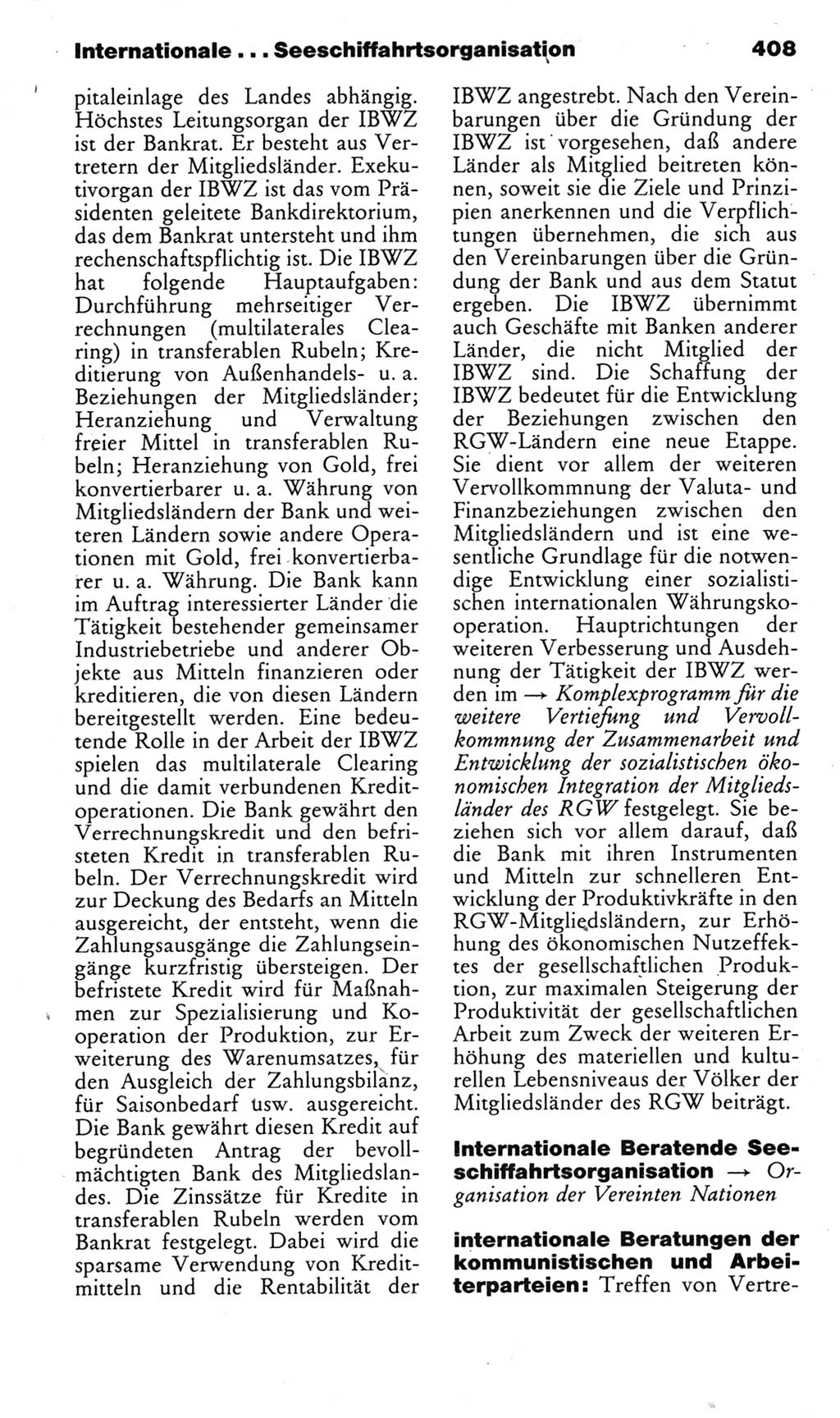 Kleines politisches Wörterbuch [Deutsche Demokratische Republik (DDR)] 1985, Seite 408 (Kl. pol. Wb. DDR 1985, S. 408)