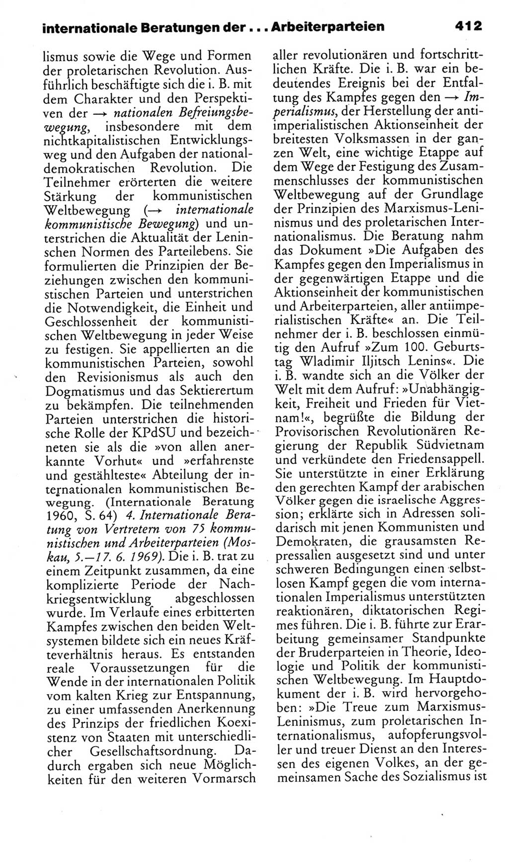 Kleines politisches Wörterbuch [Deutsche Demokratische Republik (DDR)] 1985, Seite 412 (Kl. pol. Wb. DDR 1985, S. 412)