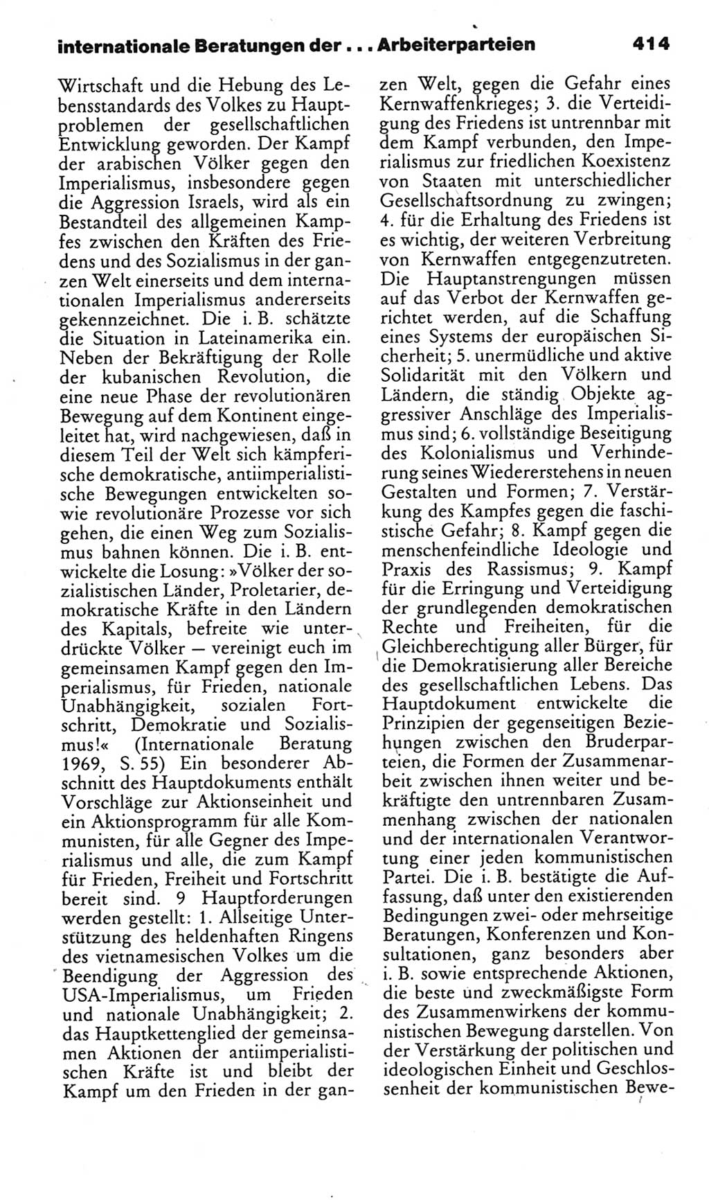 Kleines politisches Wörterbuch [Deutsche Demokratische Republik (DDR)] 1985, Seite 414 (Kl. pol. Wb. DDR 1985, S. 414)