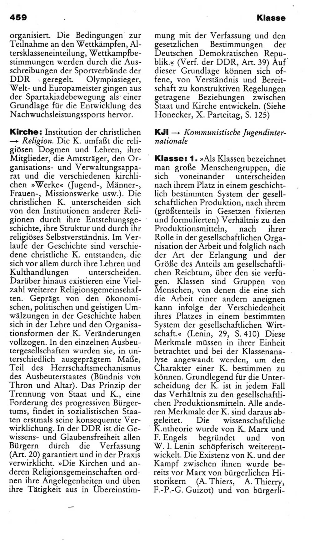 Kleines politisches Wörterbuch [Deutsche Demokratische Republik (DDR)] 1985, Seite 459 (Kl. pol. Wb. DDR 1985, S. 459)