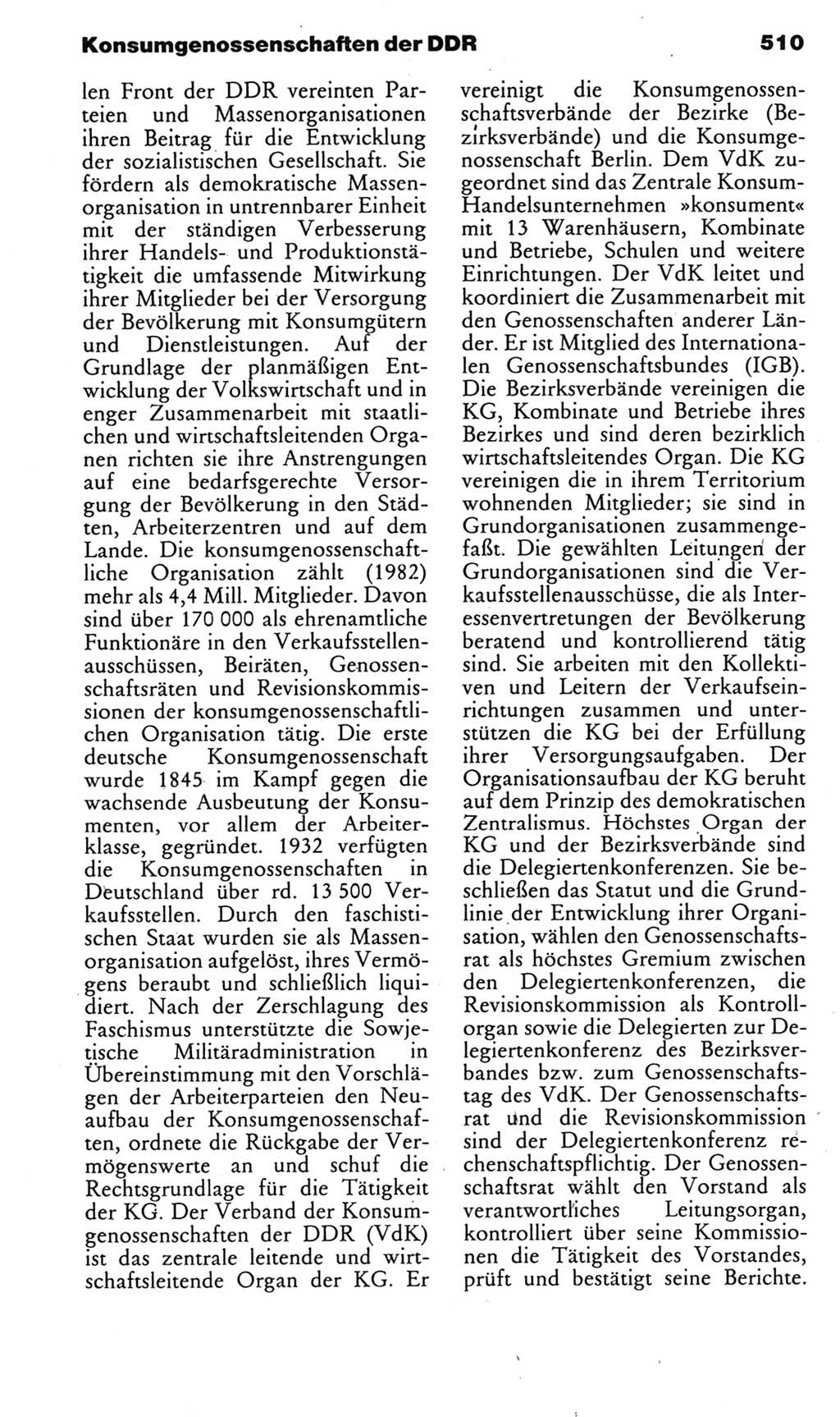 Kleines politisches Wörterbuch [Deutsche Demokratische Republik (DDR)] 1985, Seite 510 (Kl. pol. Wb. DDR 1985, S. 510)