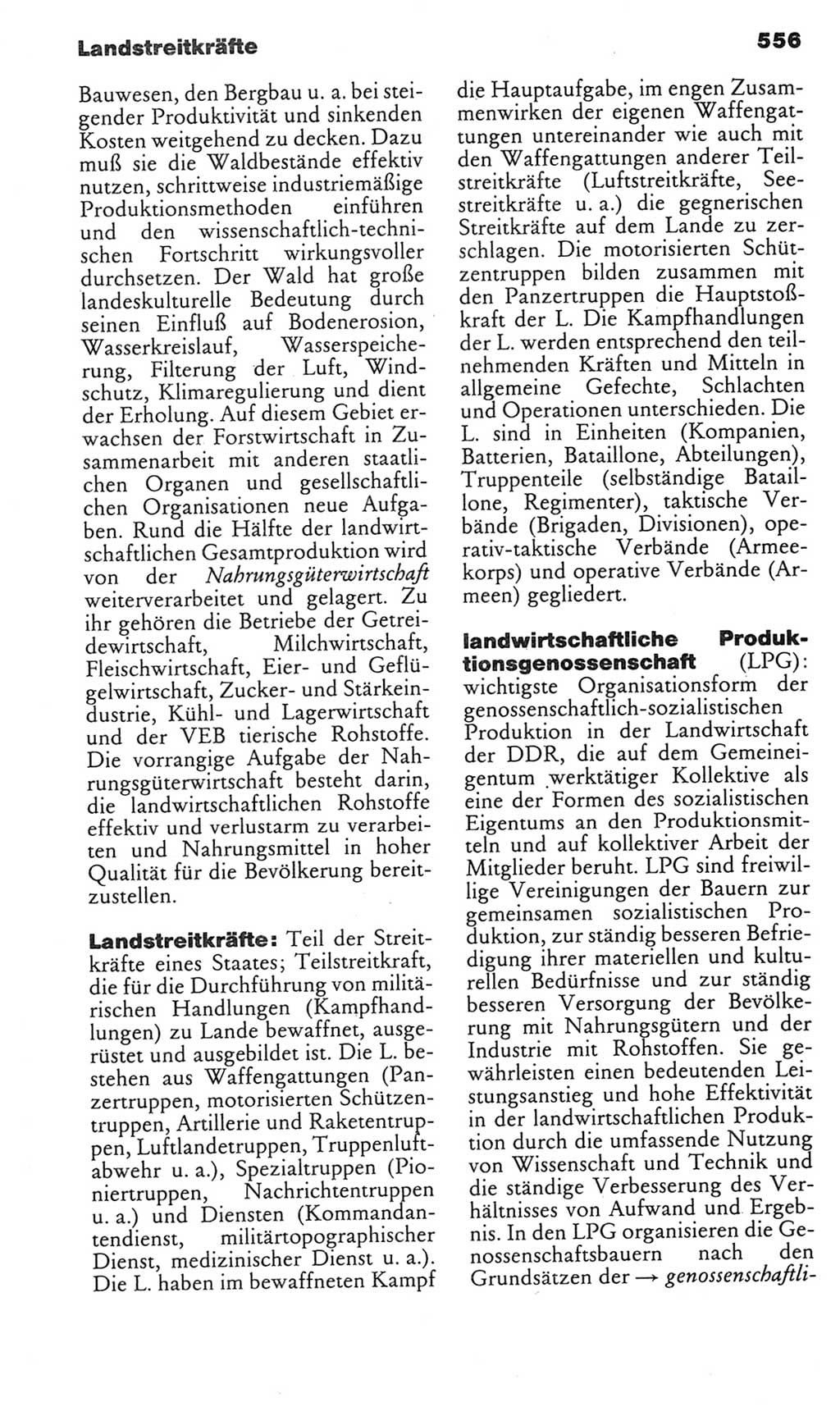 Kleines politisches Wörterbuch [Deutsche Demokratische Republik (DDR)] 1985, Seite 556 (Kl. pol. Wb. DDR 1985, S. 556)