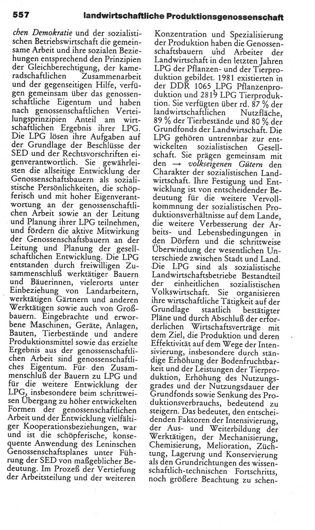 Kleines politisches Wörterbuch [Deutsche Demokratische Republik (DDR)] 1985, Seite 557 (Kl. pol. Wb. DDR 1985, S. 557)