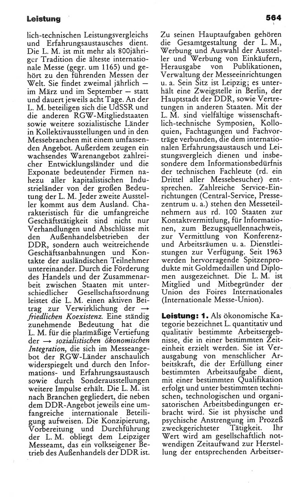 Kleines politisches Wörterbuch [Deutsche Demokratische Republik (DDR)] 1985, Seite 564 (Kl. pol. Wb. DDR 1985, S. 564)