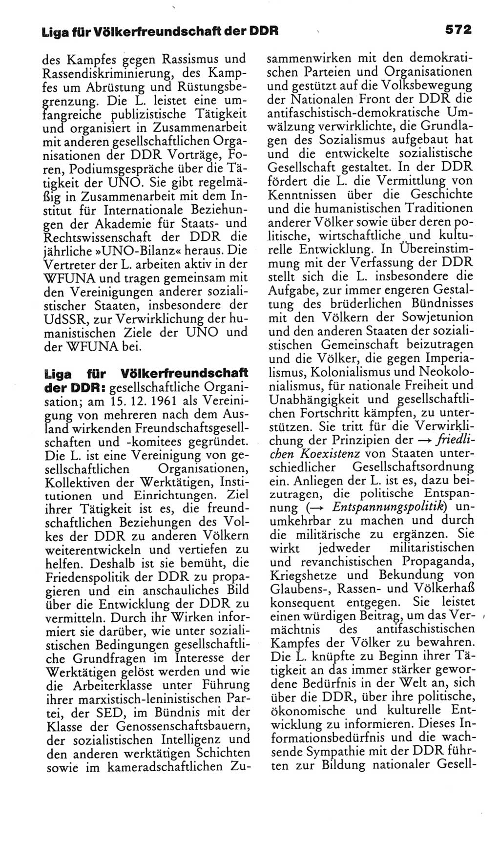 Kleines politisches Wörterbuch [Deutsche Demokratische Republik (DDR)] 1985, Seite 572 (Kl. pol. Wb. DDR 1985, S. 572)