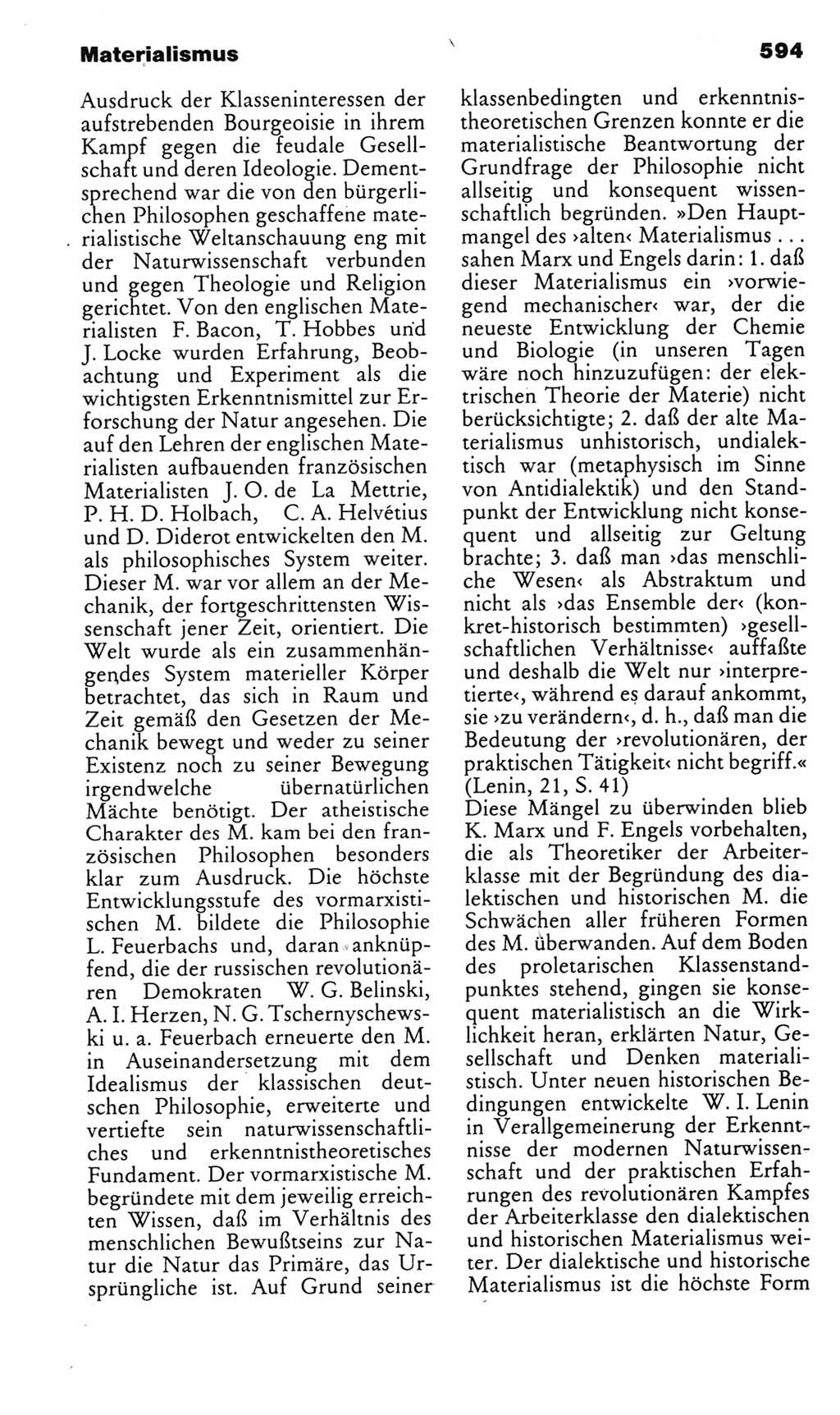 Kleines politisches Wörterbuch [Deutsche Demokratische Republik (DDR)] 1985, Seite 594 (Kl. pol. Wb. DDR 1985, S. 594)