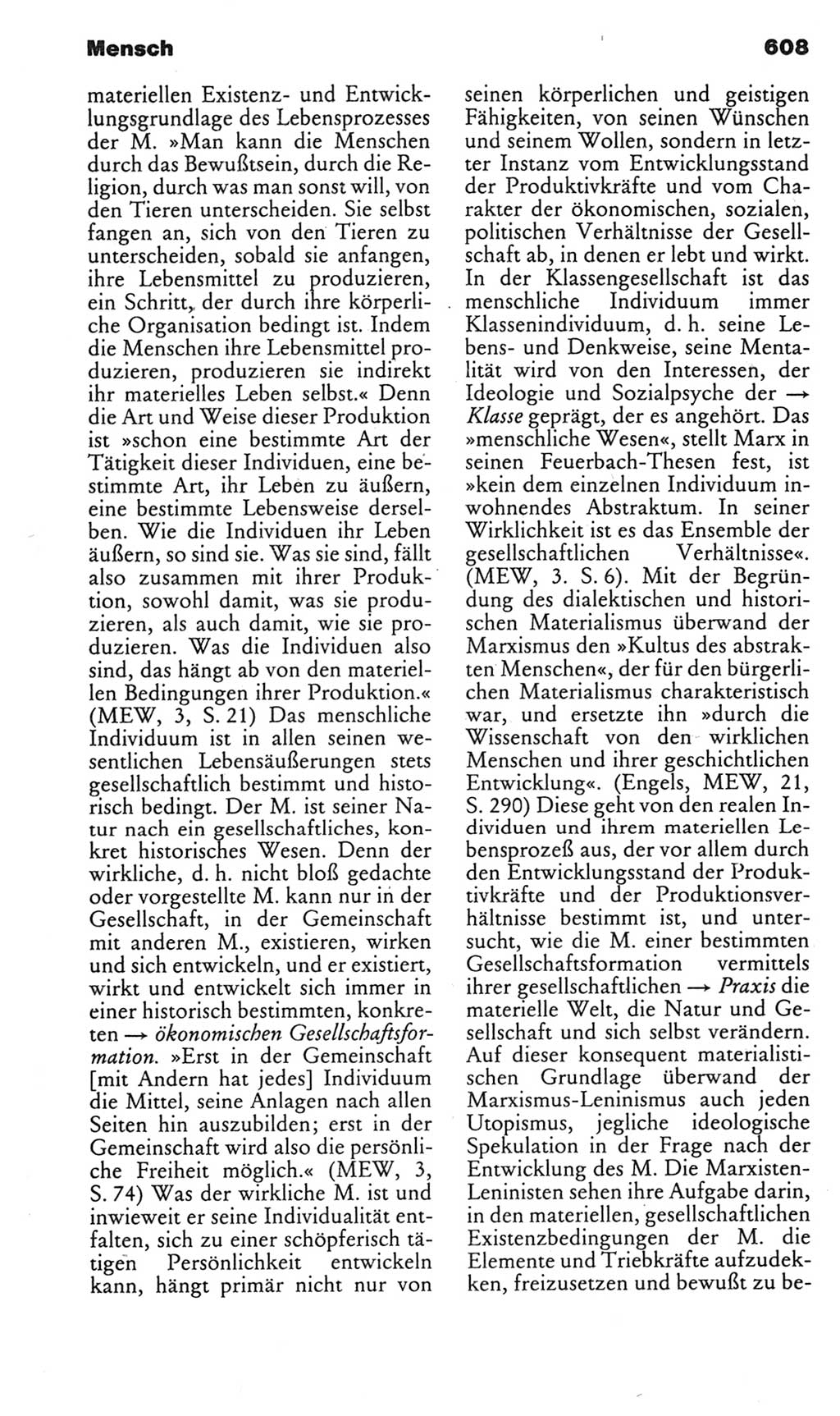 Kleines politisches Wörterbuch [Deutsche Demokratische Republik (DDR)] 1985, Seite 608 (Kl. pol. Wb. DDR 1985, S. 608)