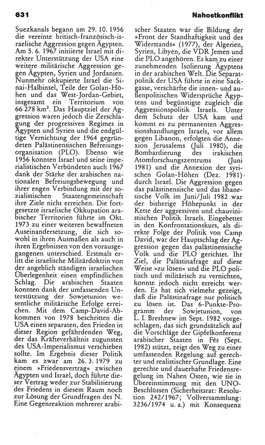 Kleines politisches Wörterbuch [Deutsche Demokratische Republik (DDR)] 1985, Seite 631 (Kl. pol. Wb. DDR 1985, S. 631)