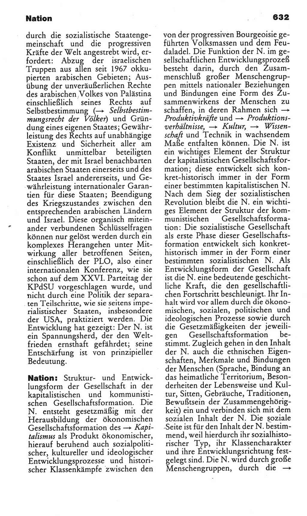 Kleines politisches Wörterbuch [Deutsche Demokratische Republik (DDR)] 1985, Seite 632 (Kl. pol. Wb. DDR 1985, S. 632)
