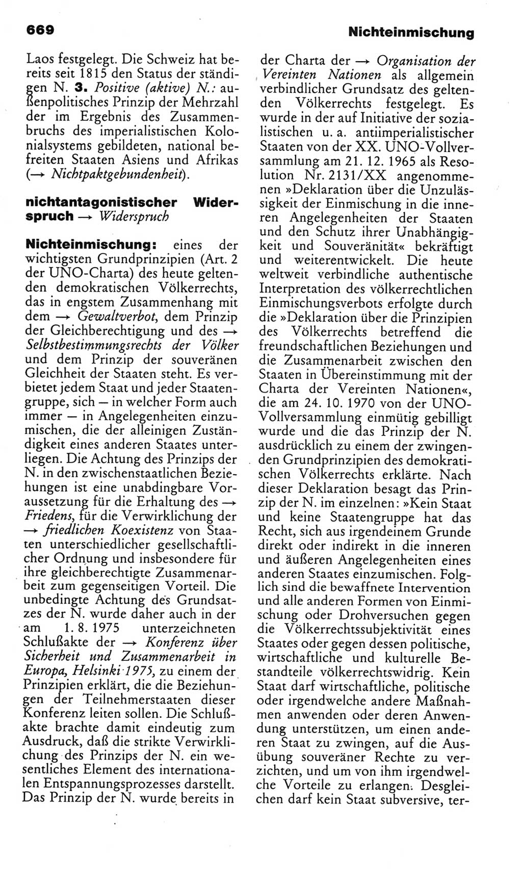 Kleines politisches Wörterbuch [Deutsche Demokratische Republik (DDR)] 1985, Seite 669 (Kl. pol. Wb. DDR 1985, S. 669)