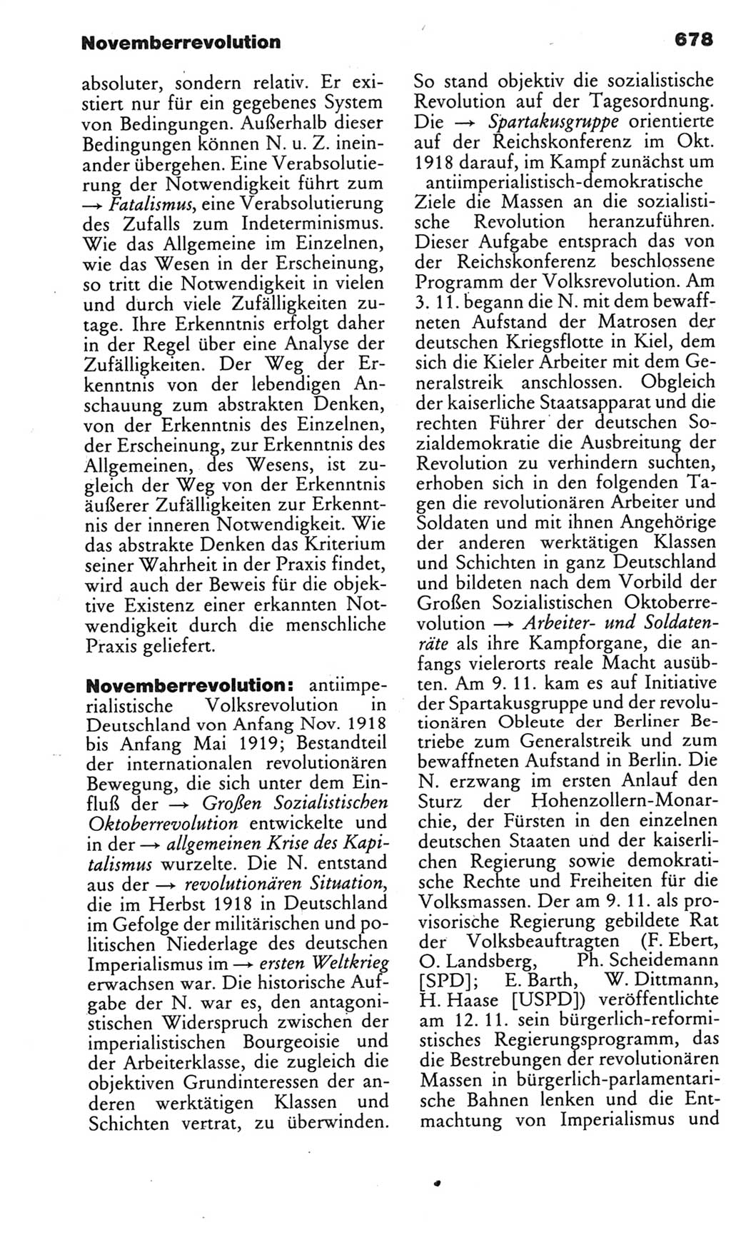 Kleines politisches Wörterbuch [Deutsche Demokratische Republik (DDR)] 1985, Seite 678 (Kl. pol. Wb. DDR 1985, S. 678)