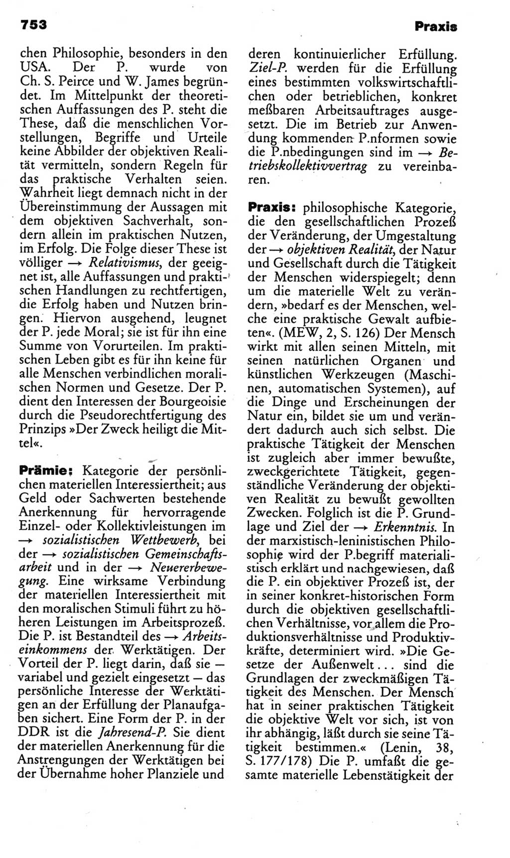 Kleines politisches Wörterbuch [Deutsche Demokratische Republik (DDR)] 1985, Seite 753 (Kl. pol. Wb. DDR 1985, S. 753)