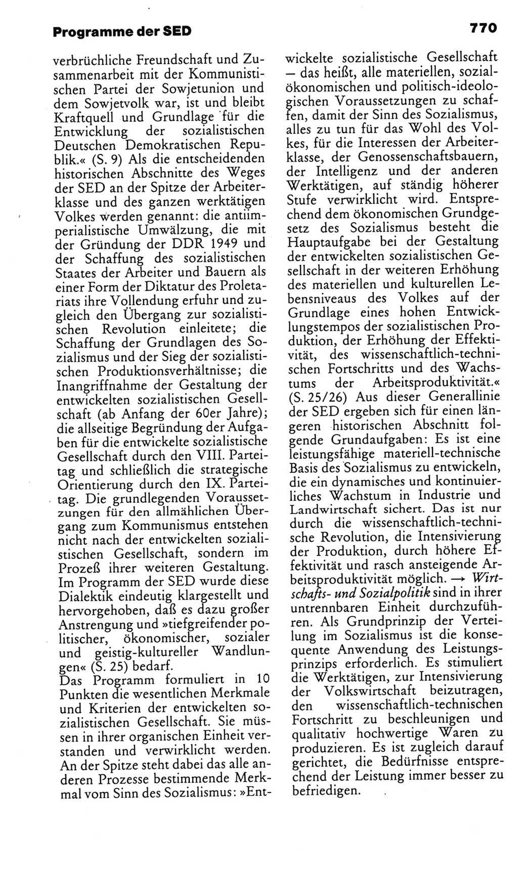 Kleines politisches Wörterbuch [Deutsche Demokratische Republik (DDR)] 1985, Seite 770 (Kl. pol. Wb. DDR 1985, S. 770)