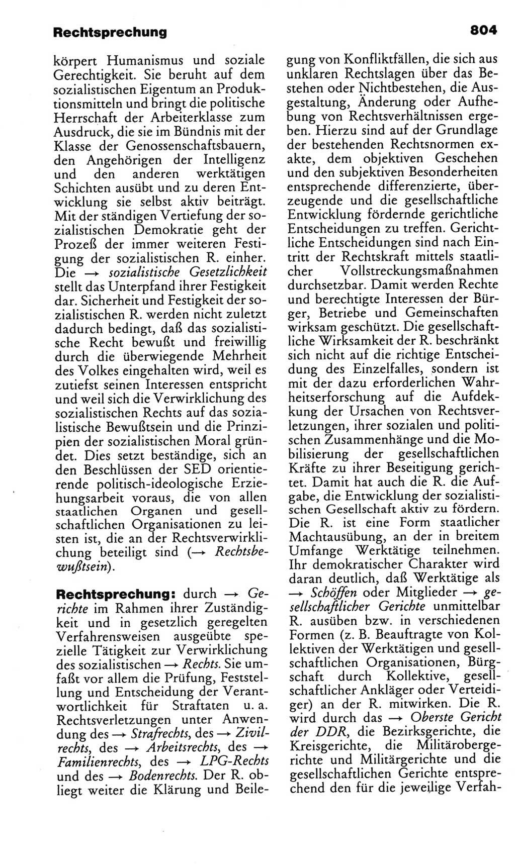 Kleines politisches Wörterbuch [Deutsche Demokratische Republik (DDR)] 1985, Seite 804 (Kl. pol. Wb. DDR 1985, S. 804)
