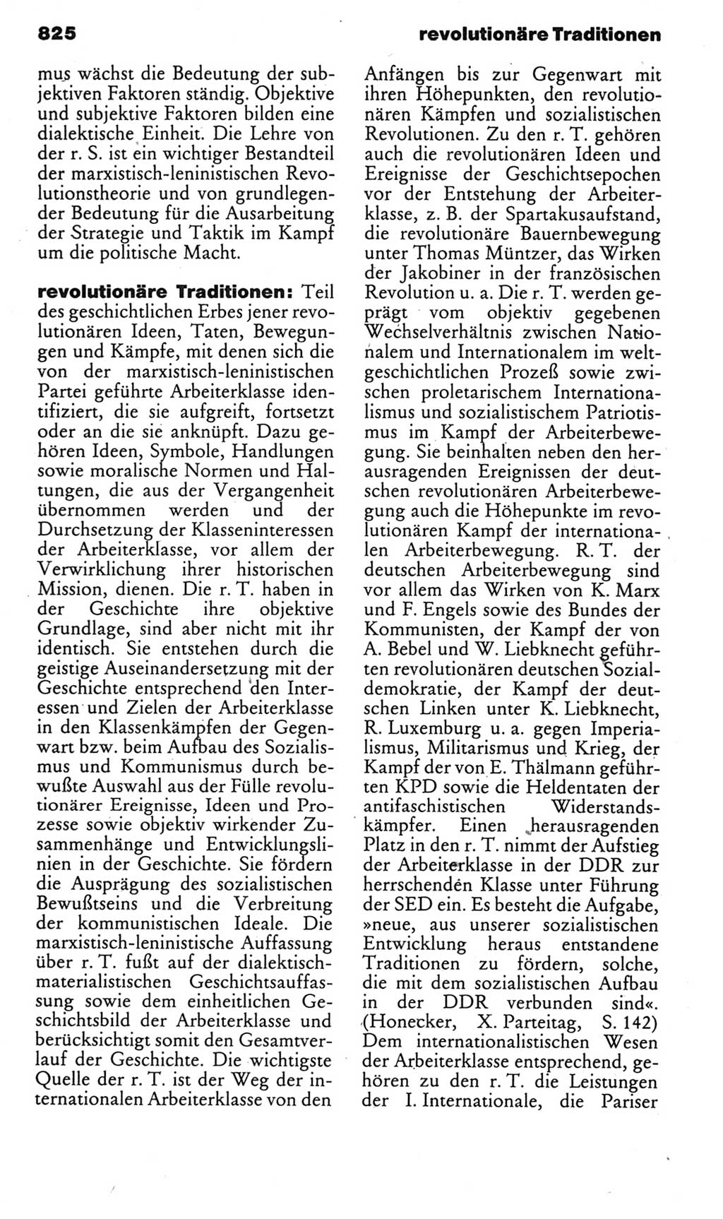 Kleines politisches Wörterbuch [Deutsche Demokratische Republik (DDR)] 1985, Seite 825 (Kl. pol. Wb. DDR 1985, S. 825)