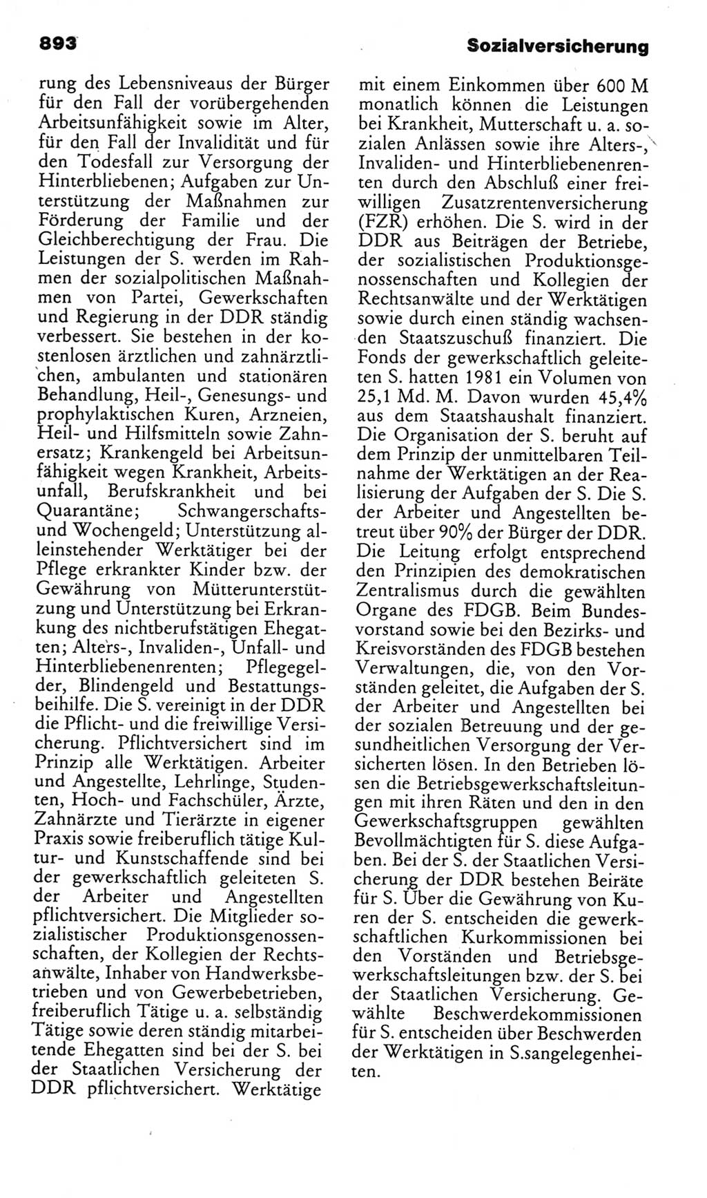 Kleines politisches Wörterbuch [Deutsche Demokratische Republik (DDR)] 1985, Seite 893 (Kl. pol. Wb. DDR 1985, S. 893)