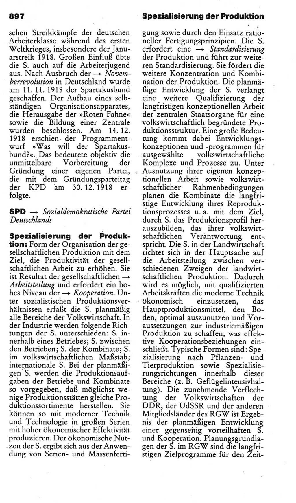 Kleines politisches Wörterbuch [Deutsche Demokratische Republik (DDR)] 1985, Seite 897 (Kl. pol. Wb. DDR 1985, S. 897)