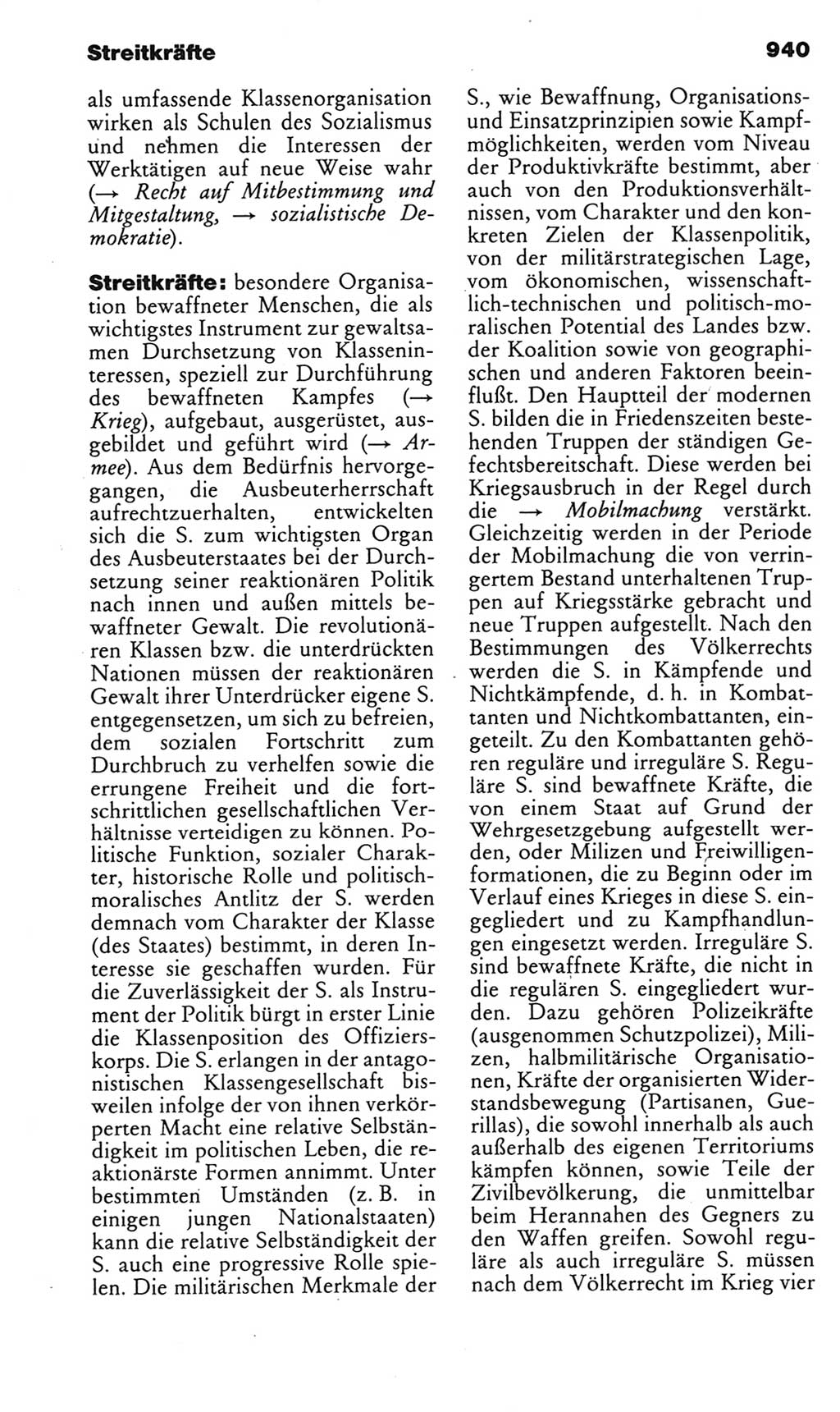 Kleines politisches Wörterbuch [Deutsche Demokratische Republik (DDR)] 1985, Seite 940 (Kl. pol. Wb. DDR 1985, S. 940)
