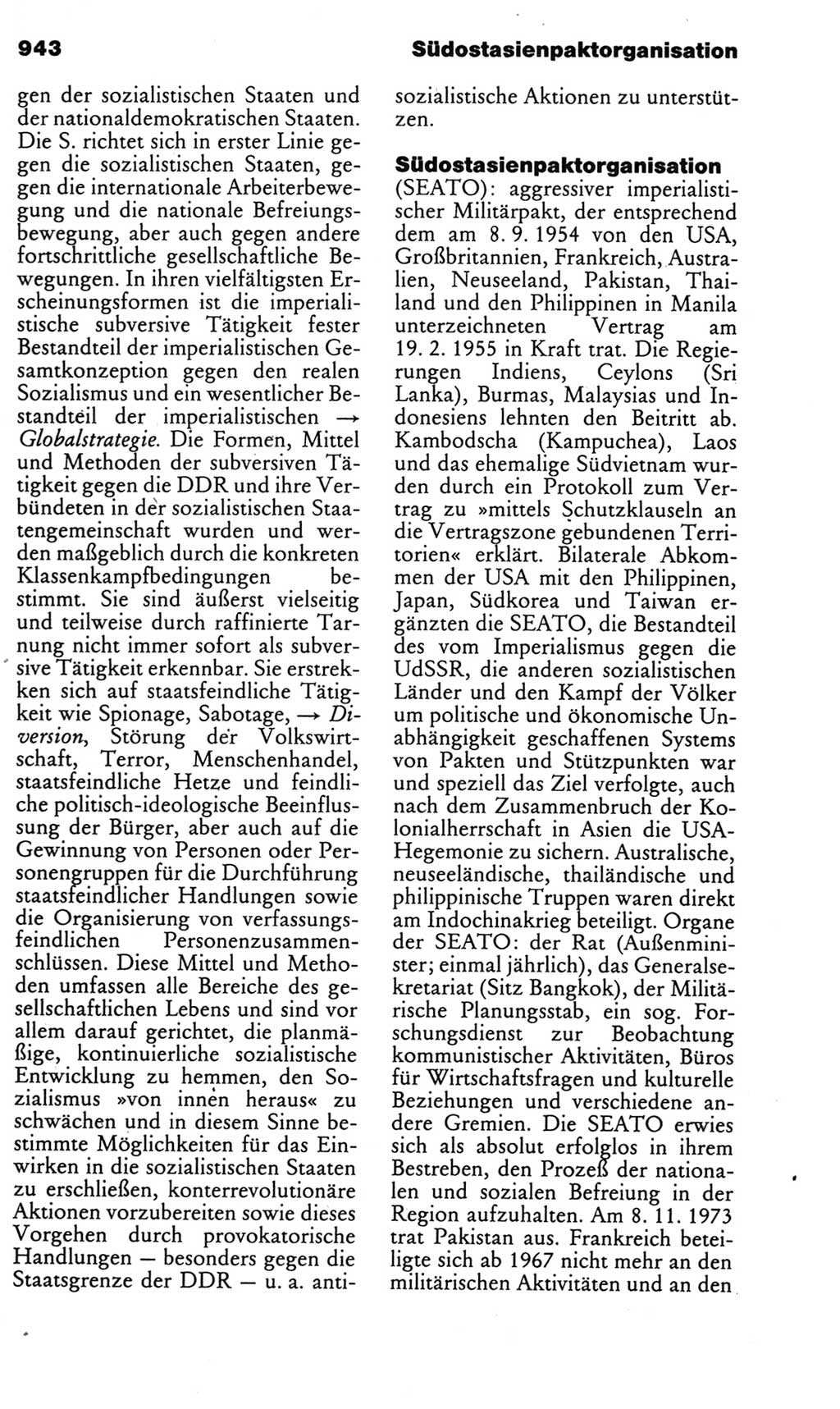 Kleines politisches Wörterbuch [Deutsche Demokratische Republik (DDR)] 1985, Seite 943 (Kl. pol. Wb. DDR 1985, S. 943)