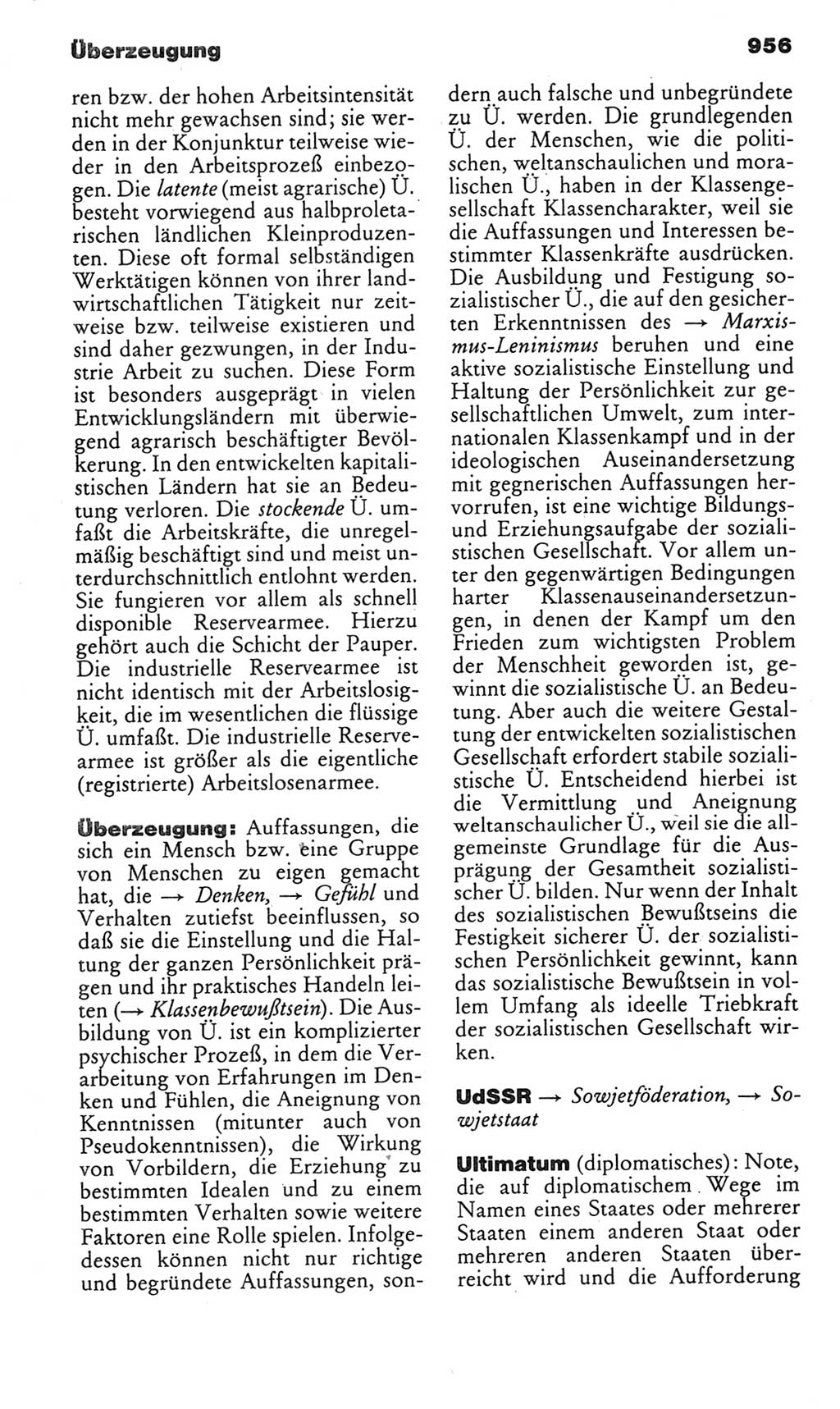 Kleines politisches Wörterbuch [Deutsche Demokratische Republik (DDR)] 1985, Seite 956 (Kl. pol. Wb. DDR 1985, S. 956)