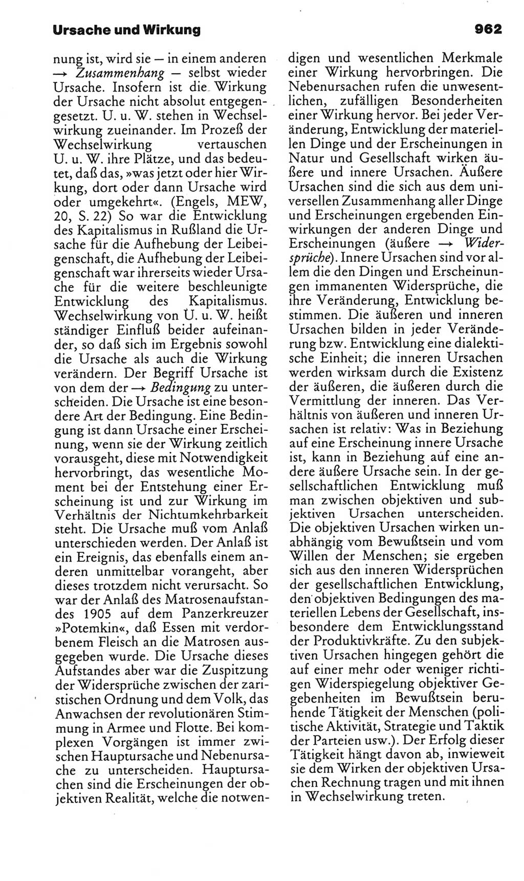 Kleines politisches Wörterbuch [Deutsche Demokratische Republik (DDR)] 1985, Seite 962 (Kl. pol. Wb. DDR 1985, S. 962)