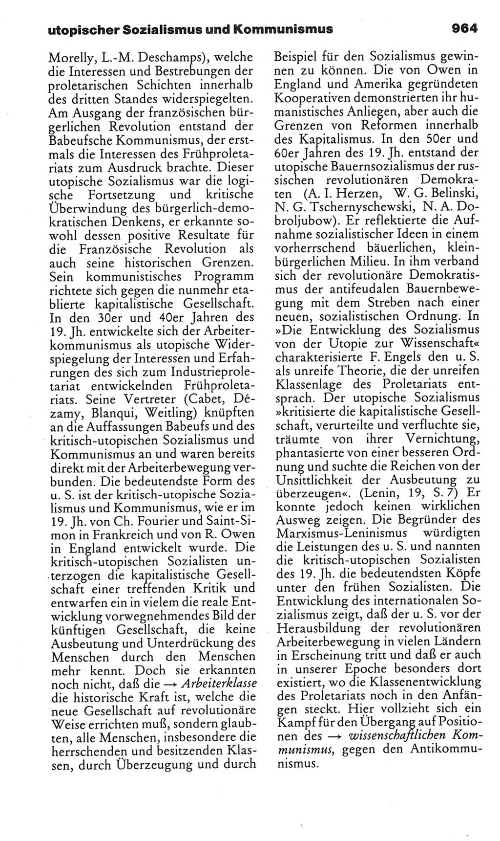 Kleines politisches Wörterbuch [Deutsche Demokratische Republik (DDR)] 1985, Seite 964 (Kl. pol. Wb. DDR 1985, S. 964)