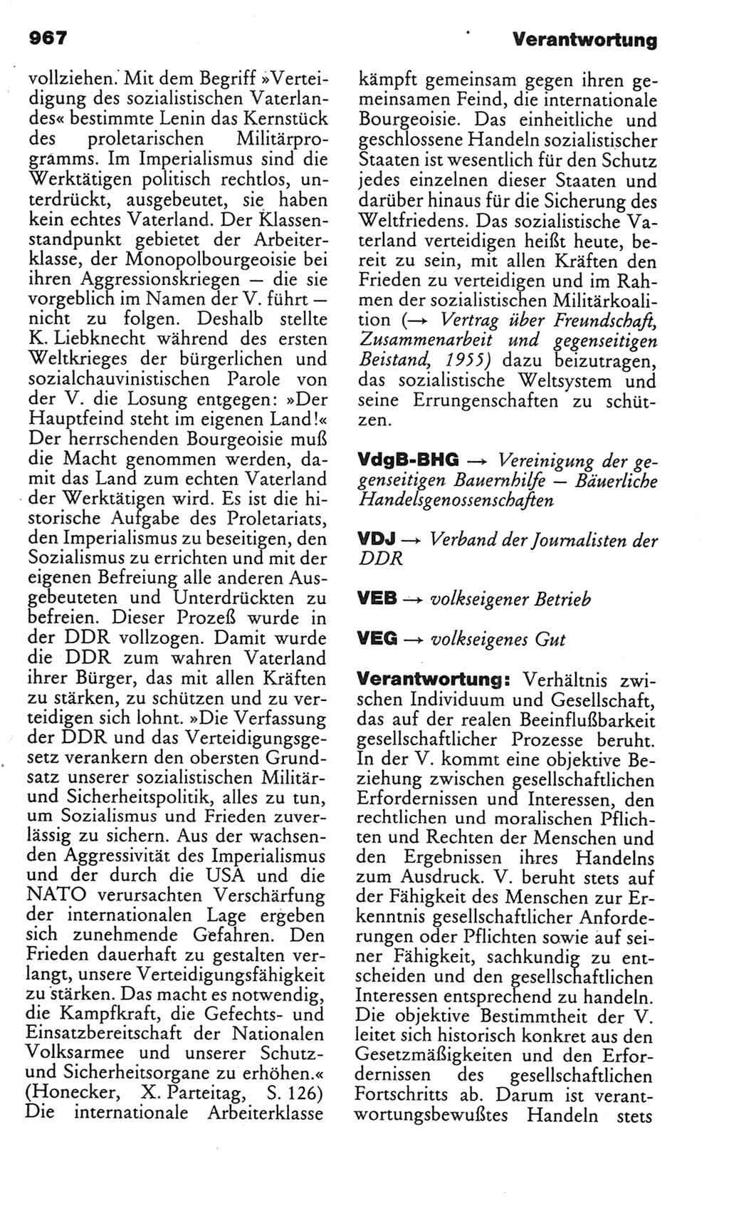 Kleines politisches Wörterbuch [Deutsche Demokratische Republik (DDR)] 1985, Seite 967 (Kl. pol. Wb. DDR 1985, S. 967)