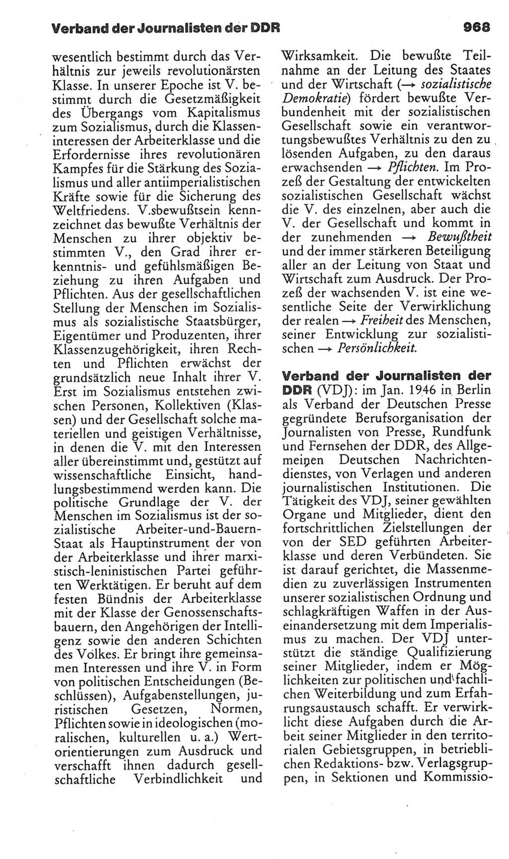 Kleines politisches Wörterbuch [Deutsche Demokratische Republik (DDR)] 1985, Seite 968 (Kl. pol. Wb. DDR 1985, S. 968)