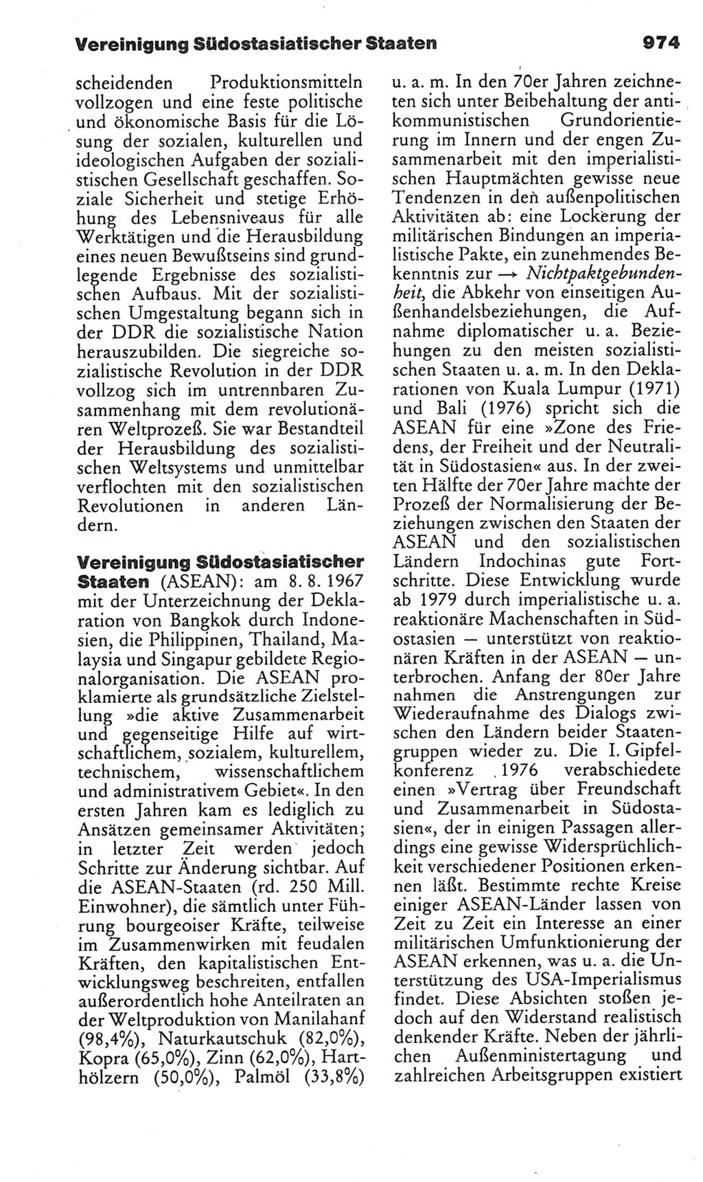 Kleines politisches Wörterbuch [Deutsche Demokratische Republik (DDR)] 1985, Seite 974 (Kl. pol. Wb. DDR 1985, S. 974)