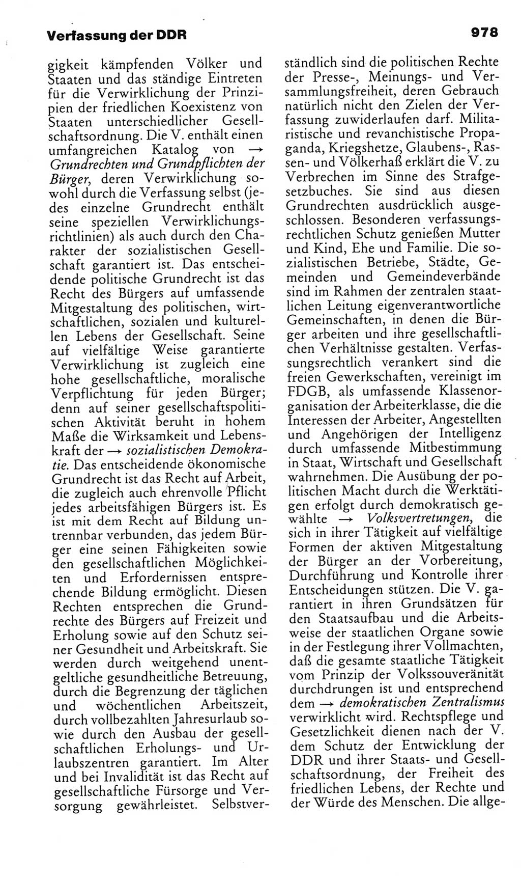 Kleines politisches Wörterbuch [Deutsche Demokratische Republik (DDR)] 1985, Seite 978 (Kl. pol. Wb. DDR 1985, S. 978)