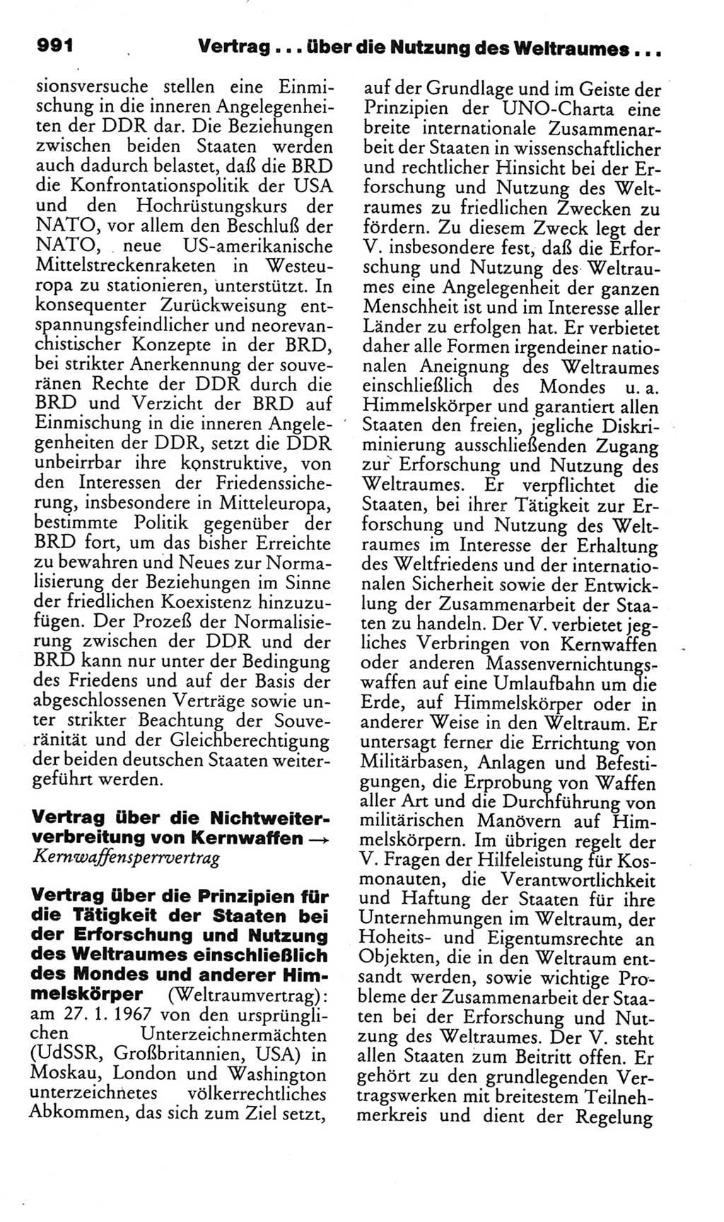 Kleines politisches Wörterbuch [Deutsche Demokratische Republik (DDR)] 1985, Seite 991 (Kl. pol. Wb. DDR 1985, S. 991)