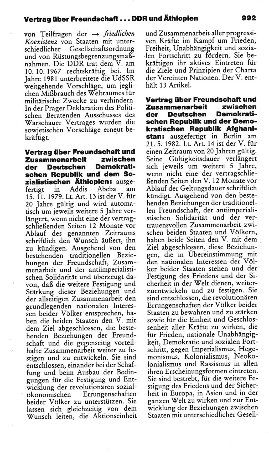 Kleines politisches Wörterbuch [Deutsche Demokratische Republik (DDR)] 1985, Seite 992 (Kl. pol. Wb. DDR 1985, S. 992)