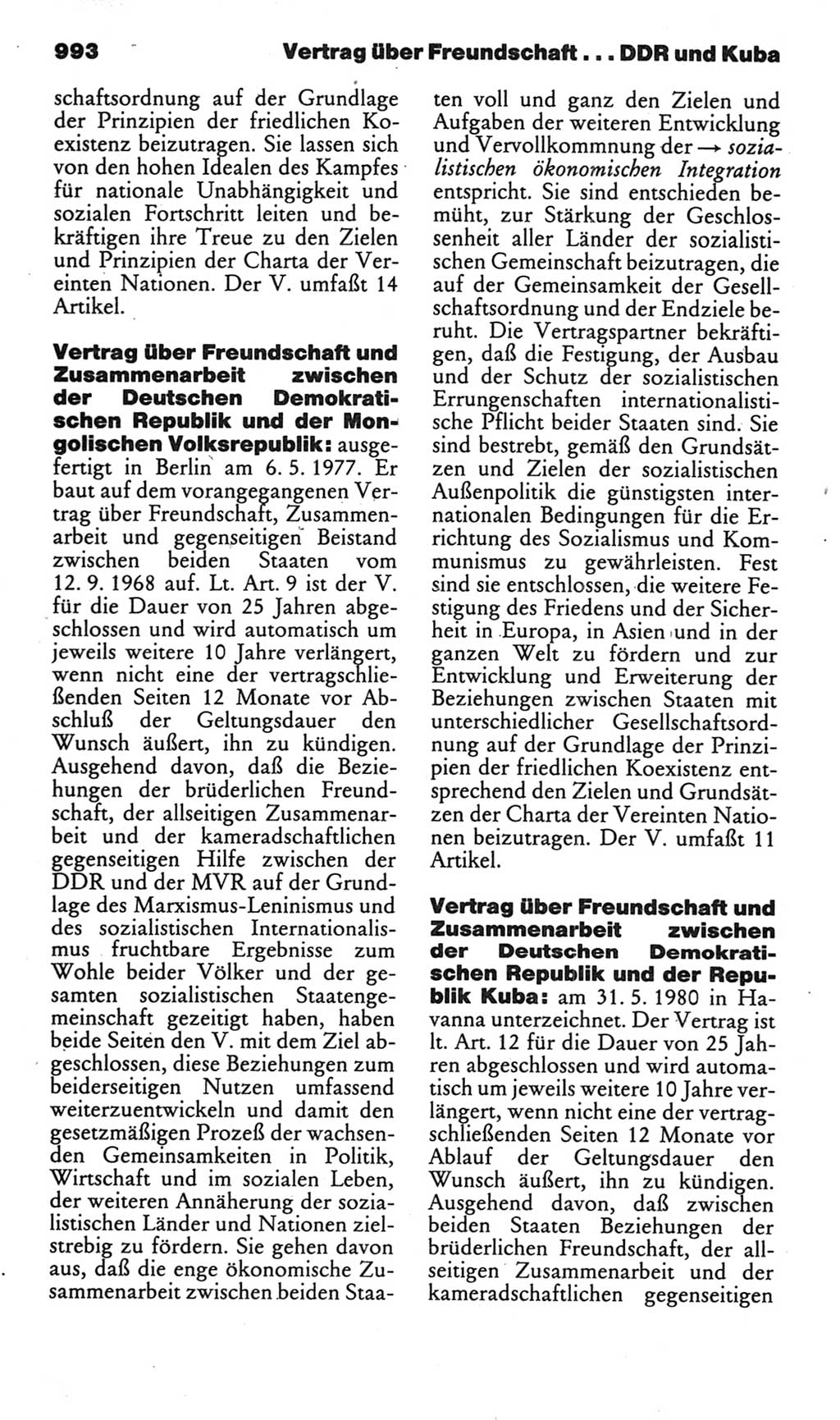 Kleines politisches Wörterbuch [Deutsche Demokratische Republik (DDR)] 1985, Seite 993 (Kl. pol. Wb. DDR 1985, S. 993)
