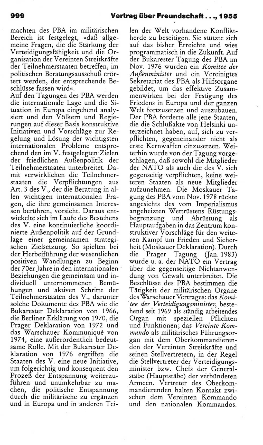 Kleines politisches Wörterbuch [Deutsche Demokratische Republik (DDR)] 1985, Seite 999 (Kl. pol. Wb. DDR 1985, S. 999)