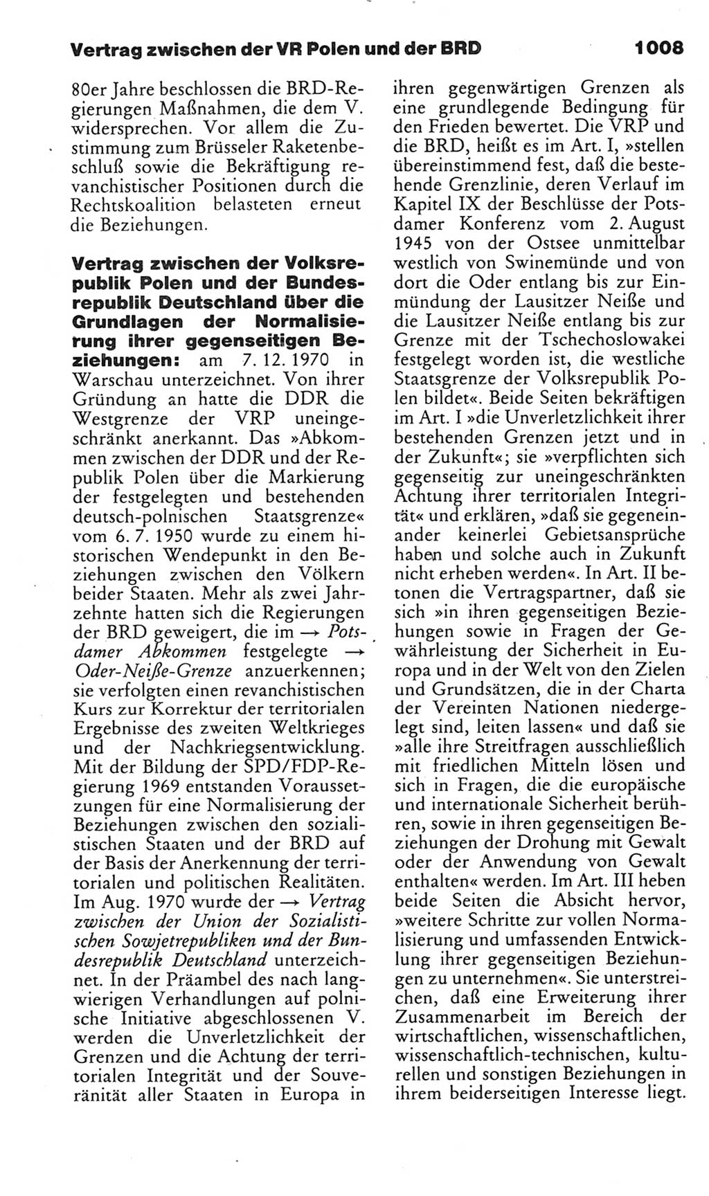 Kleines politisches Wörterbuch [Deutsche Demokratische Republik (DDR)] 1985, Seite 1008 (Kl. pol. Wb. DDR 1985, S. 1008)