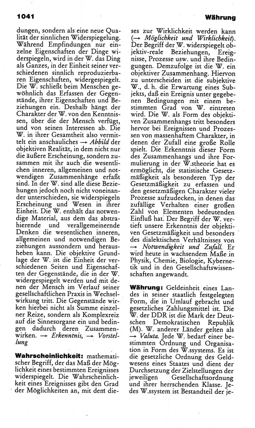 Kleines politisches Wörterbuch [Deutsche Demokratische Republik (DDR)] 1985, Seite 1041 (Kl. pol. Wb. DDR 1985, S. 1041)