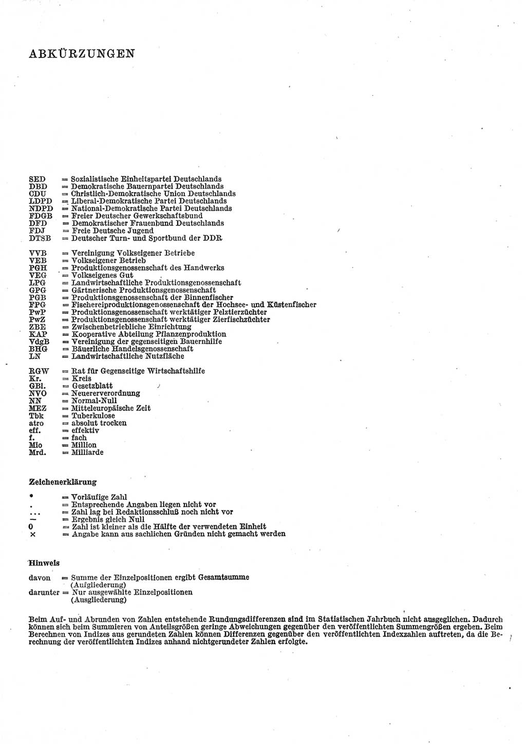 Statistisches Jahrbuch der Deutschen Demokratischen Republik (DDR) 1985, Seite 5 (Stat. Jb. DDR 1985, S. 5)