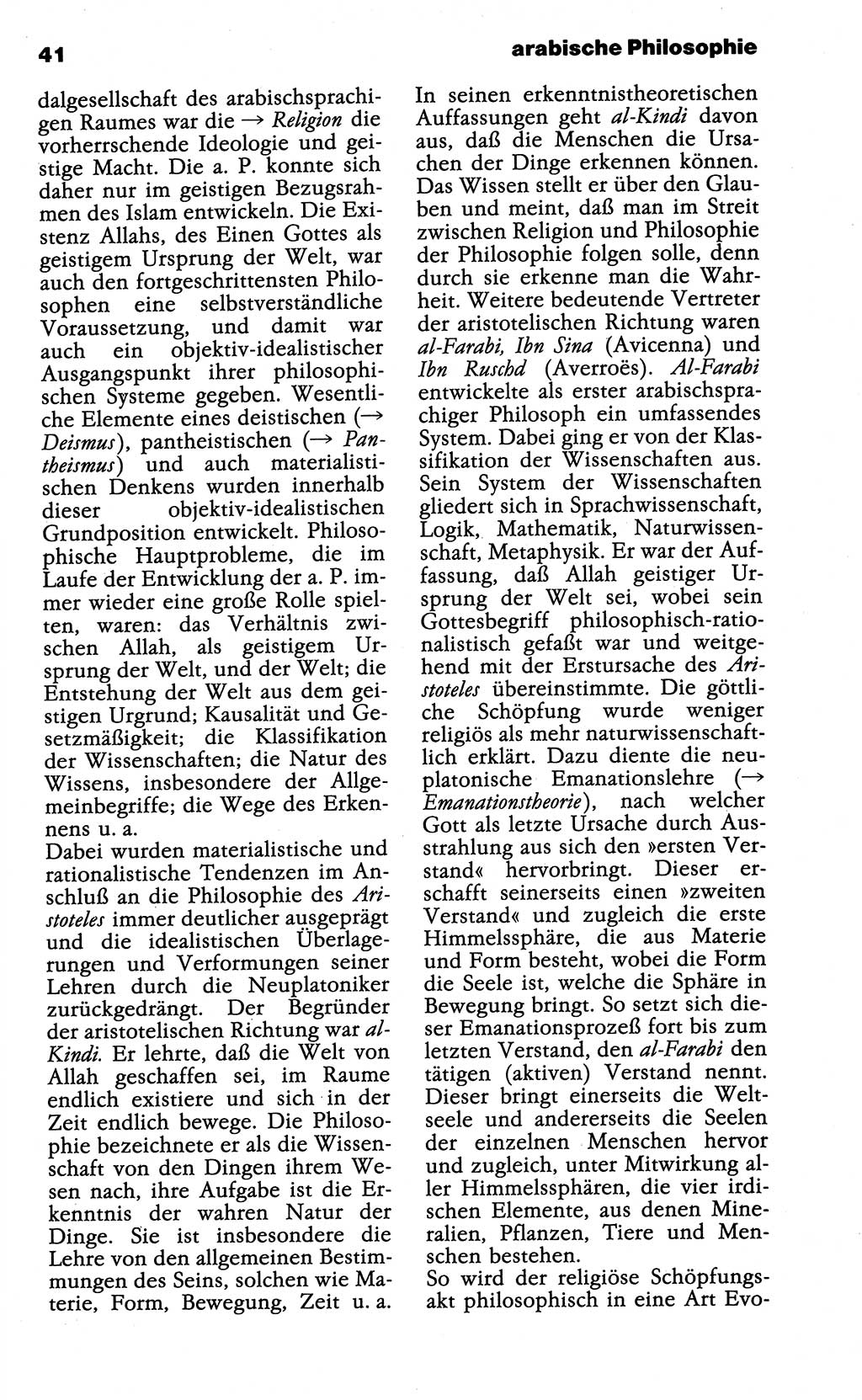 Wörterbuch der marxistisch-leninistischen Philosophie [Deutsche Demokratische Republik (DDR)] 1985, Seite 41 (Wb. ML Phil. DDR 1985, S. 41)