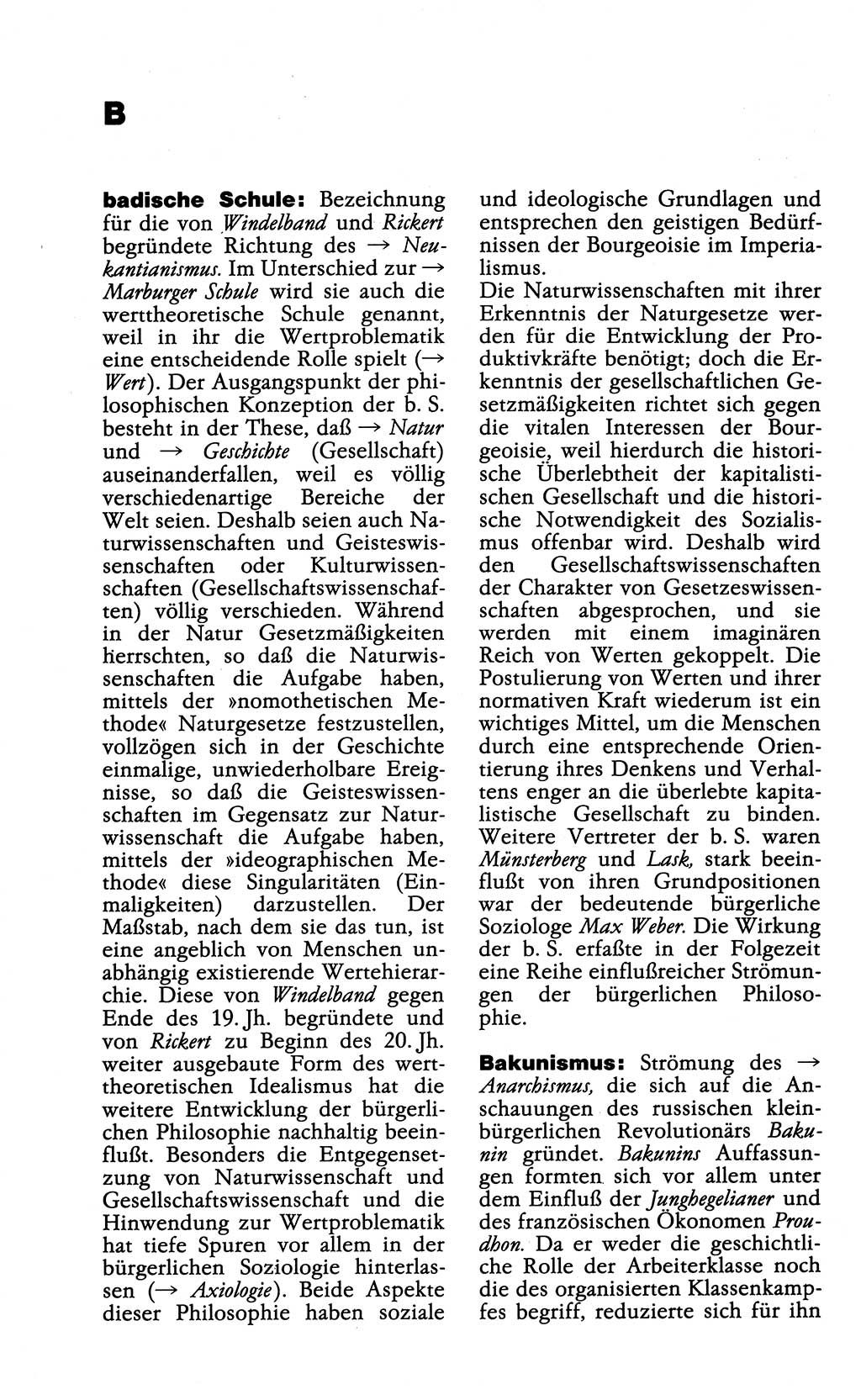 Wörterbuch der marxistisch-leninistischen Philosophie [Deutsche Demokratische Republik (DDR)] 1985, Seite 66 (Wb. ML Phil. DDR 1985, S. 66)