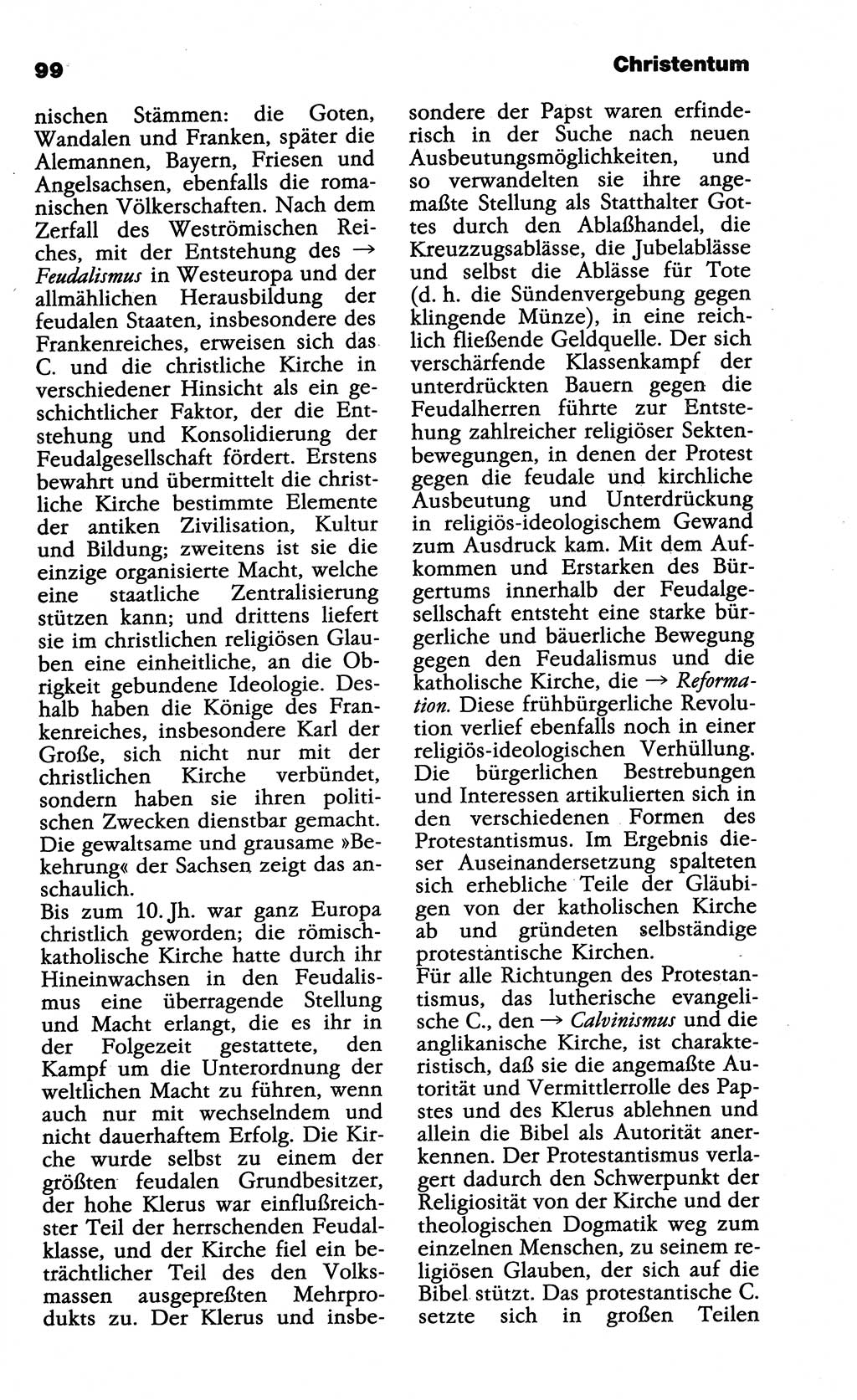 Wörterbuch der marxistisch-leninistischen Philosophie [Deutsche Demokratische Republik (DDR)] 1985, Seite 99 (Wb. ML Phil. DDR 1985, S. 99)