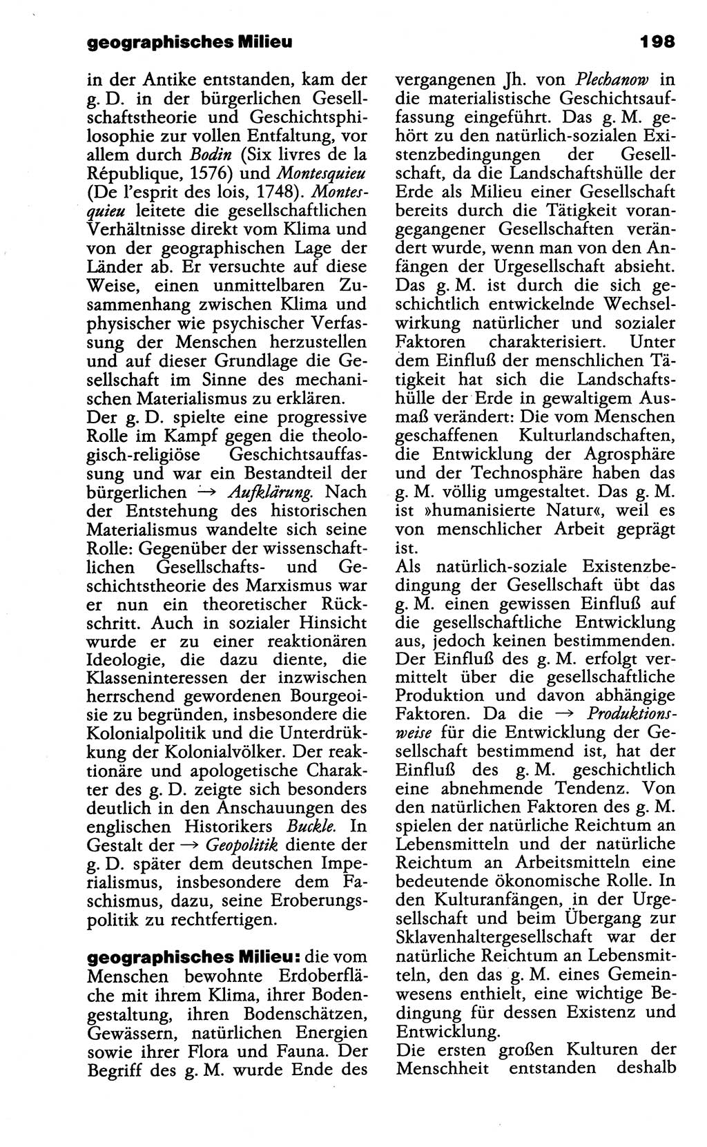 Wörterbuch der marxistisch-leninistischen Philosophie [Deutsche Demokratische Republik (DDR)] 1985, Seite 198 (Wb. ML Phil. DDR 1985, S. 198)