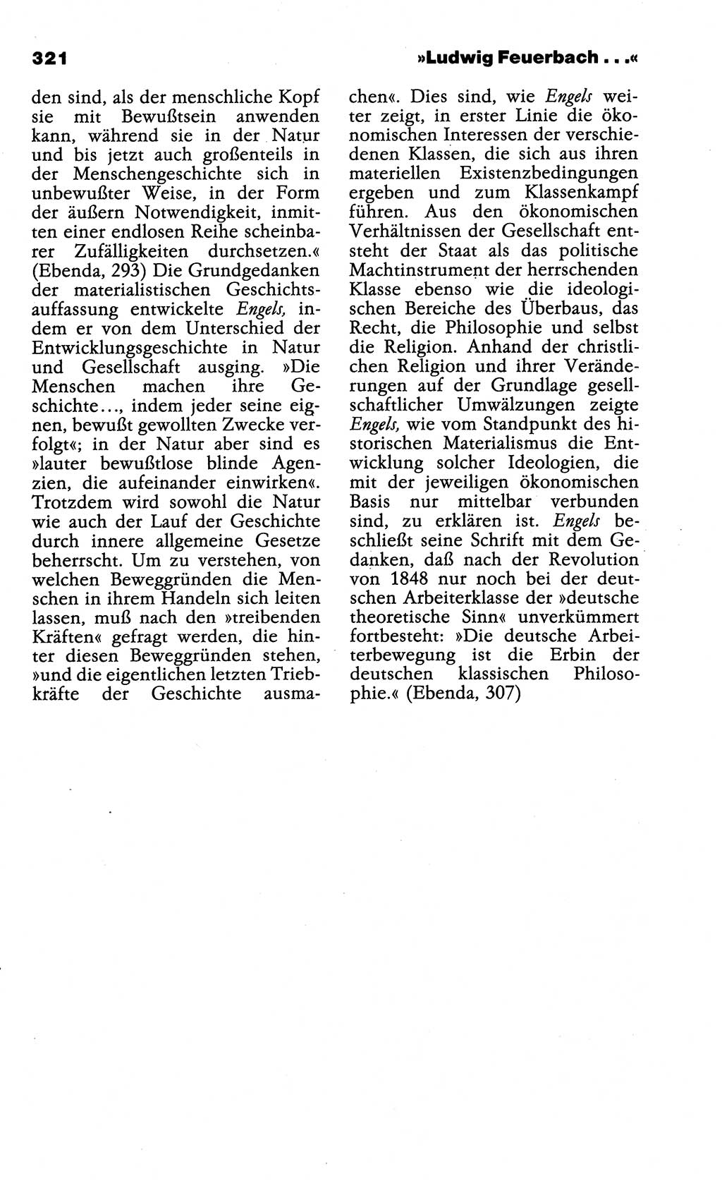 Wörterbuch der marxistisch-leninistischen Philosophie [Deutsche Demokratische Republik (DDR)] 1985, Seite 321 (Wb. ML Phil. DDR 1985, S. 321)