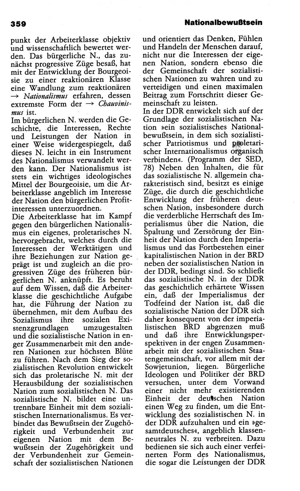 Wörterbuch der marxistisch-leninistischen Philosophie [Deutsche Demokratische Republik (DDR)] 1985, Seite 359 (Wb. ML Phil. DDR 1985, S. 359)