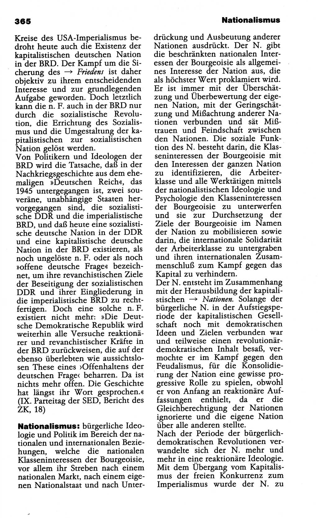 Wörterbuch der marxistisch-leninistischen Philosophie [Deutsche Demokratische Republik (DDR)] 1985, Seite 365 (Wb. ML Phil. DDR 1985, S. 365)