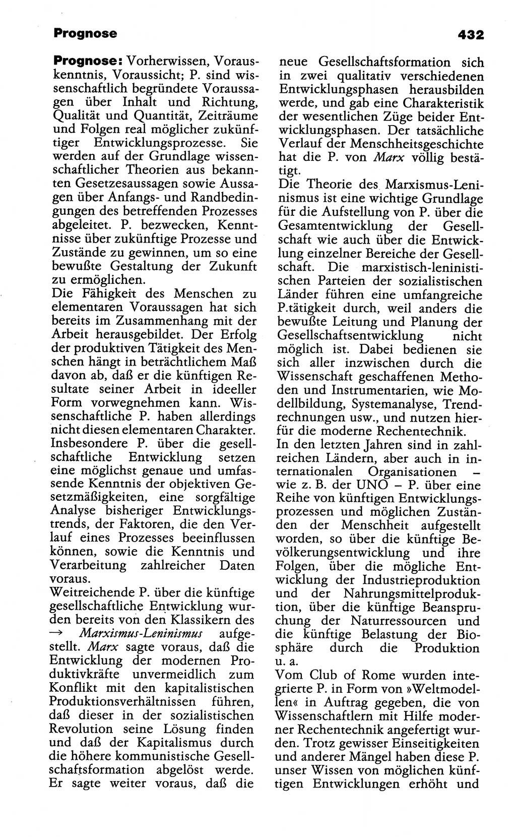 Wörterbuch der marxistisch-leninistischen Philosophie [Deutsche Demokratische Republik (DDR)] 1985, Seite 432 (Wb. ML Phil. DDR 1985, S. 432)