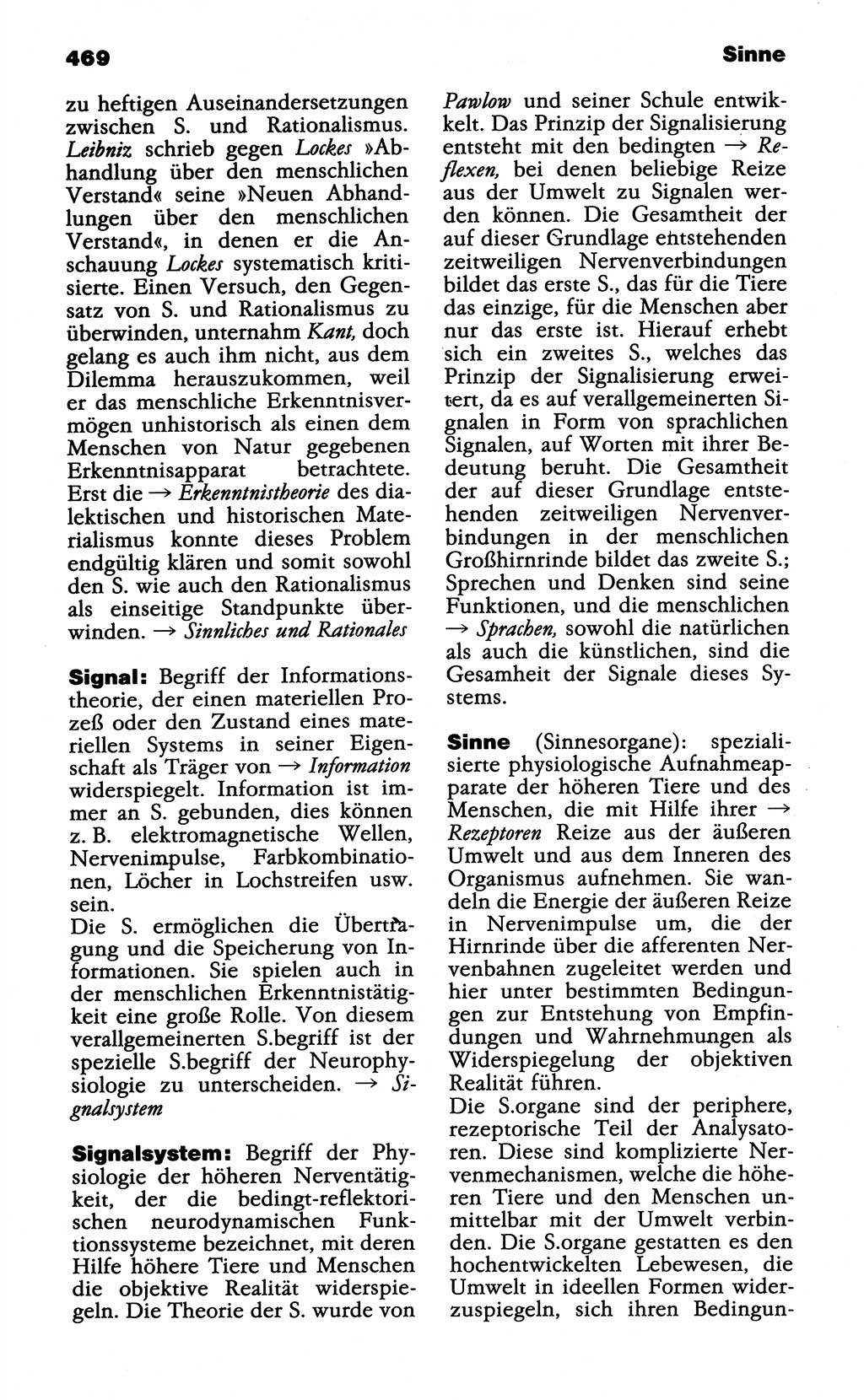 Wörterbuch der marxistisch-leninistischen Philosophie [Deutsche Demokratische Republik (DDR)] 1985, Seite 469 (Wb. ML Phil. DDR 1985, S. 469)