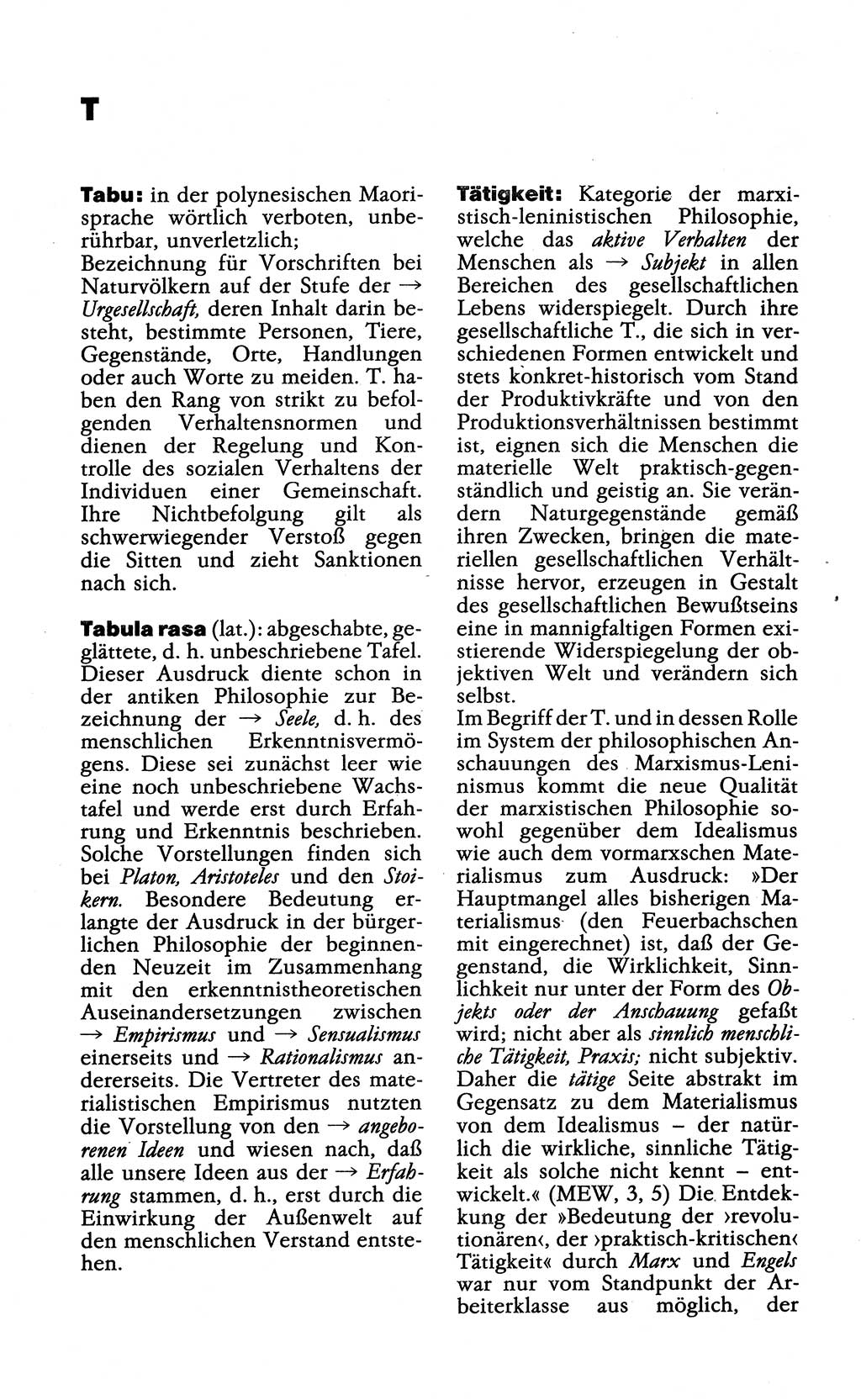 Wörterbuch der marxistisch-leninistischen Philosophie [Deutsche Demokratische Republik (DDR)] 1985, Seite 506 (Wb. ML Phil. DDR 1985, S. 506)