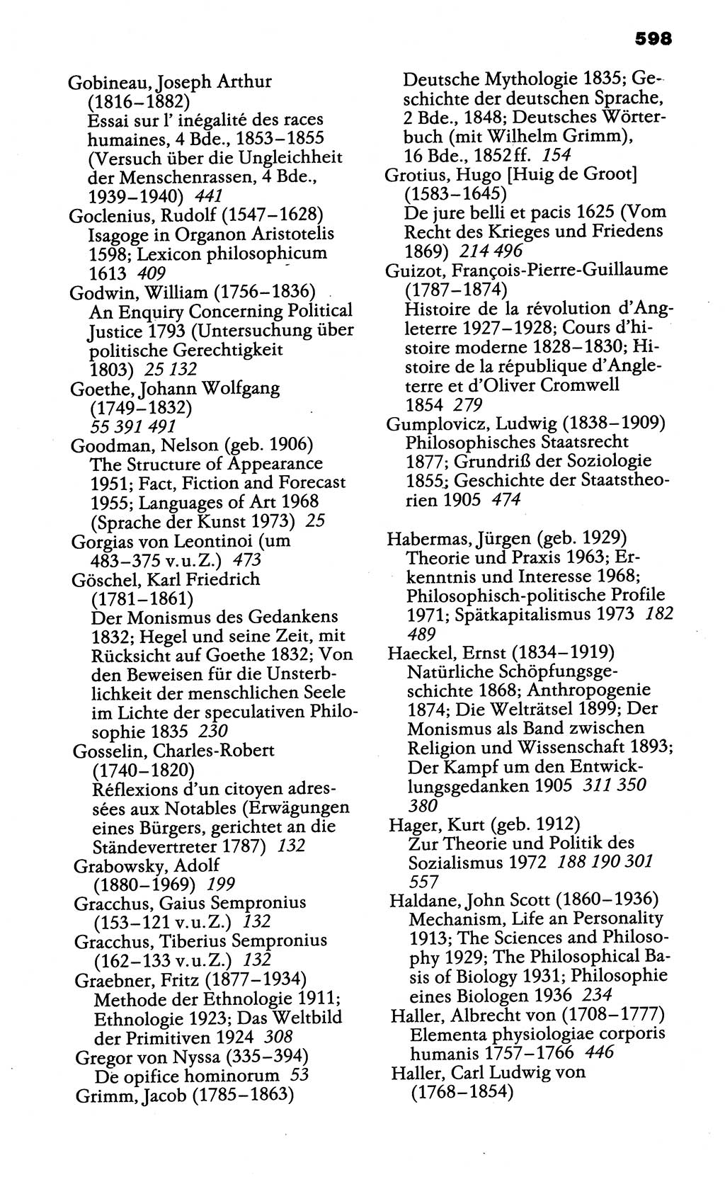 Wörterbuch der marxistisch-leninistischen Philosophie [Deutsche Demokratische Republik (DDR)] 1985, Seite 598 (Wb. ML Phil. DDR 1985, S. 598)