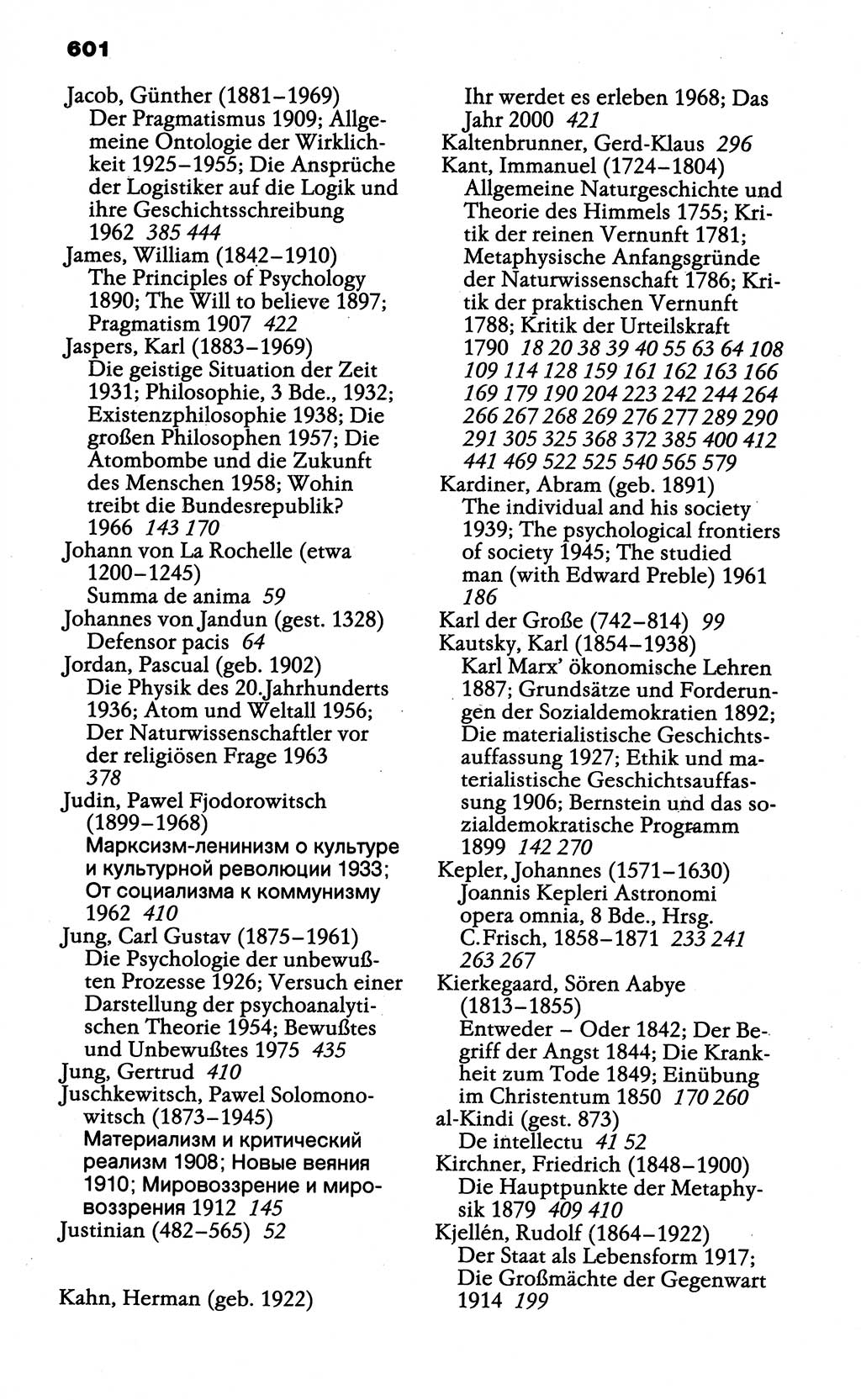 Wörterbuch der marxistisch-leninistischen Philosophie [Deutsche Demokratische Republik (DDR)] 1985, Seite 601 (Wb. ML Phil. DDR 1985, S. 601)